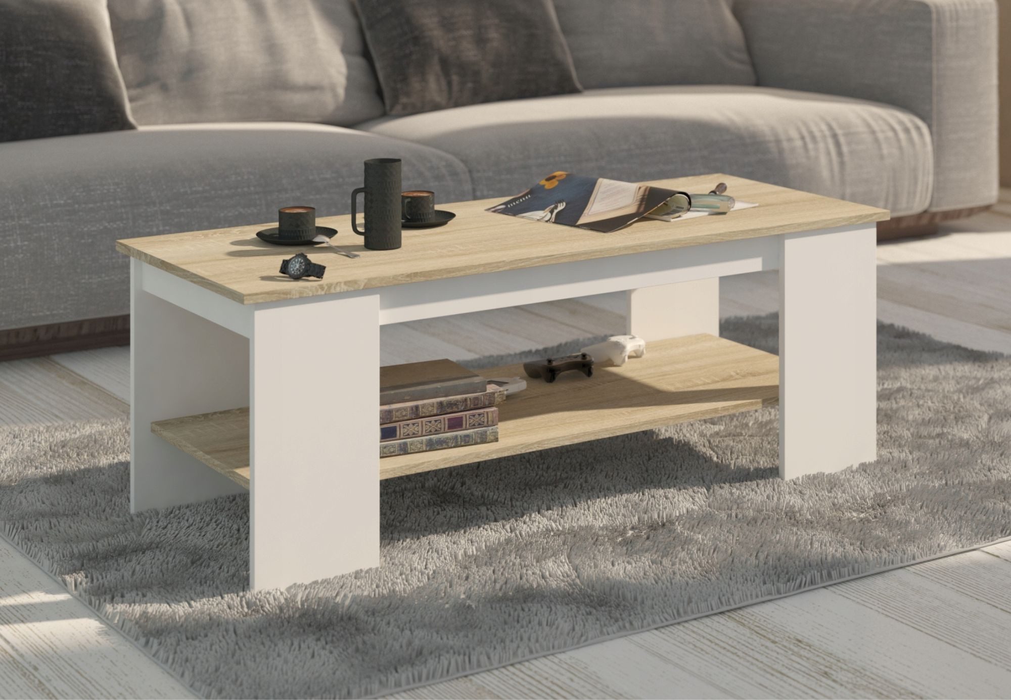 Home Collective Couchtisch Wohnzimmertisch, Sofatisch mit günstig online kaufen