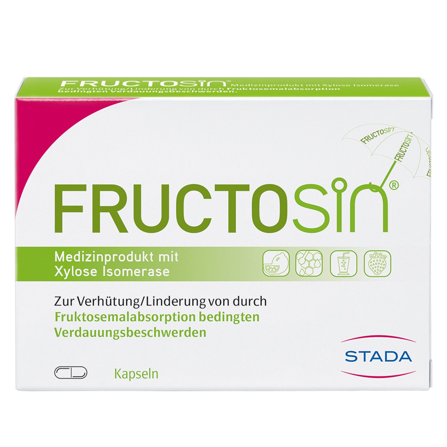 FRUCTOsin® Kapseln bei Fructoseintoleranz Kapsel, 7.71 g 0.0 ml