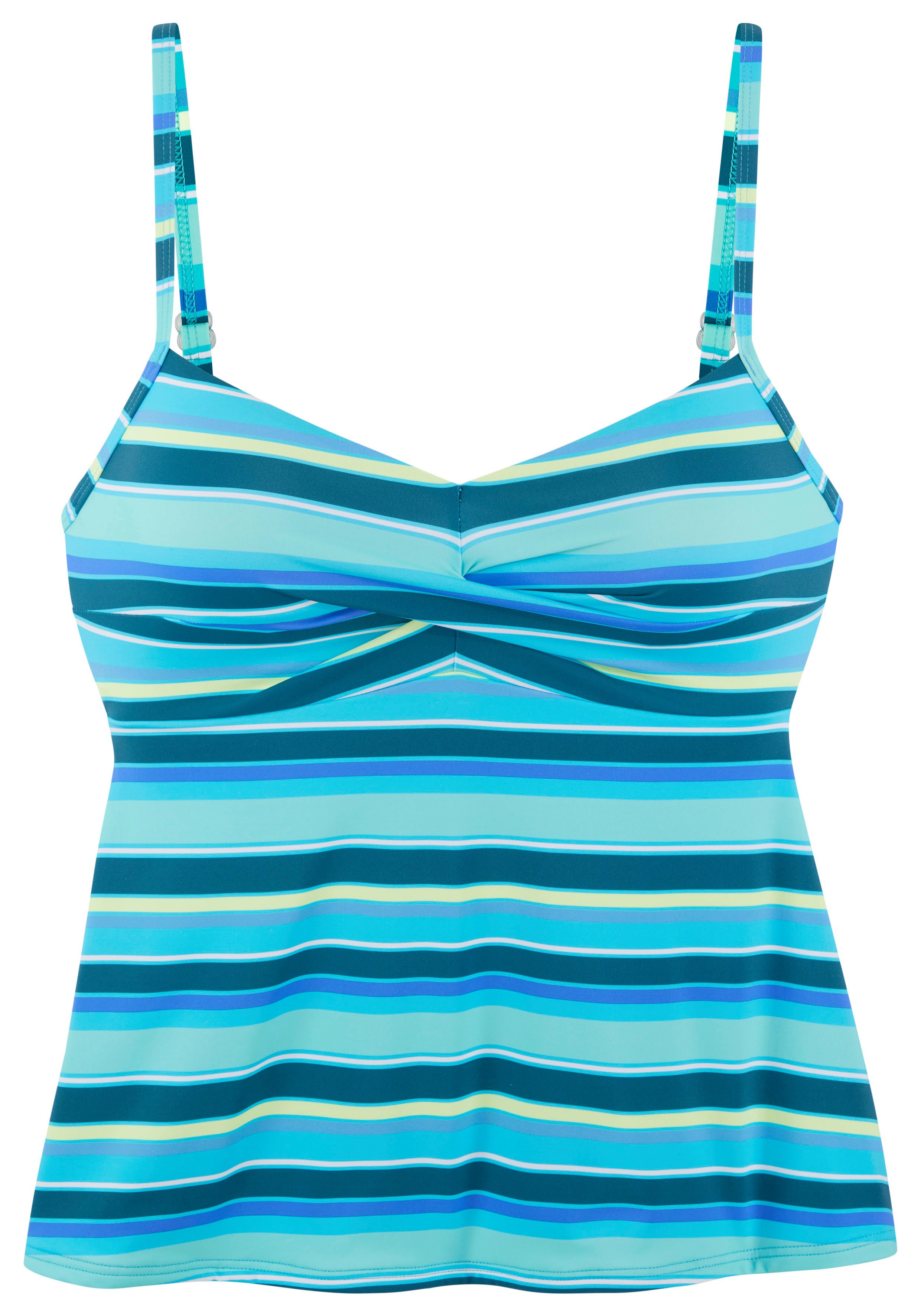 s.Oliver Bügel-Tankini-Top Fun, im trendigen Streifen-Design günstig online kaufen