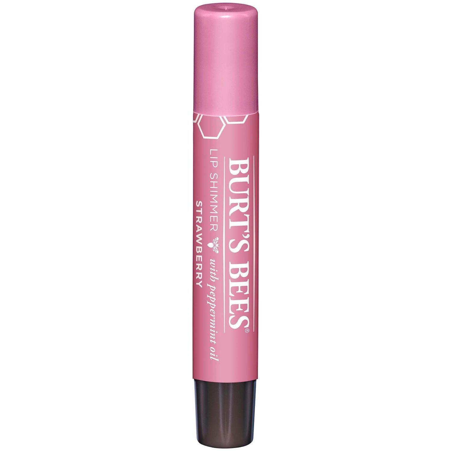 BURT'S Lip New 2,5 g Shimmer Lippenbalsam BEES Strawberry,