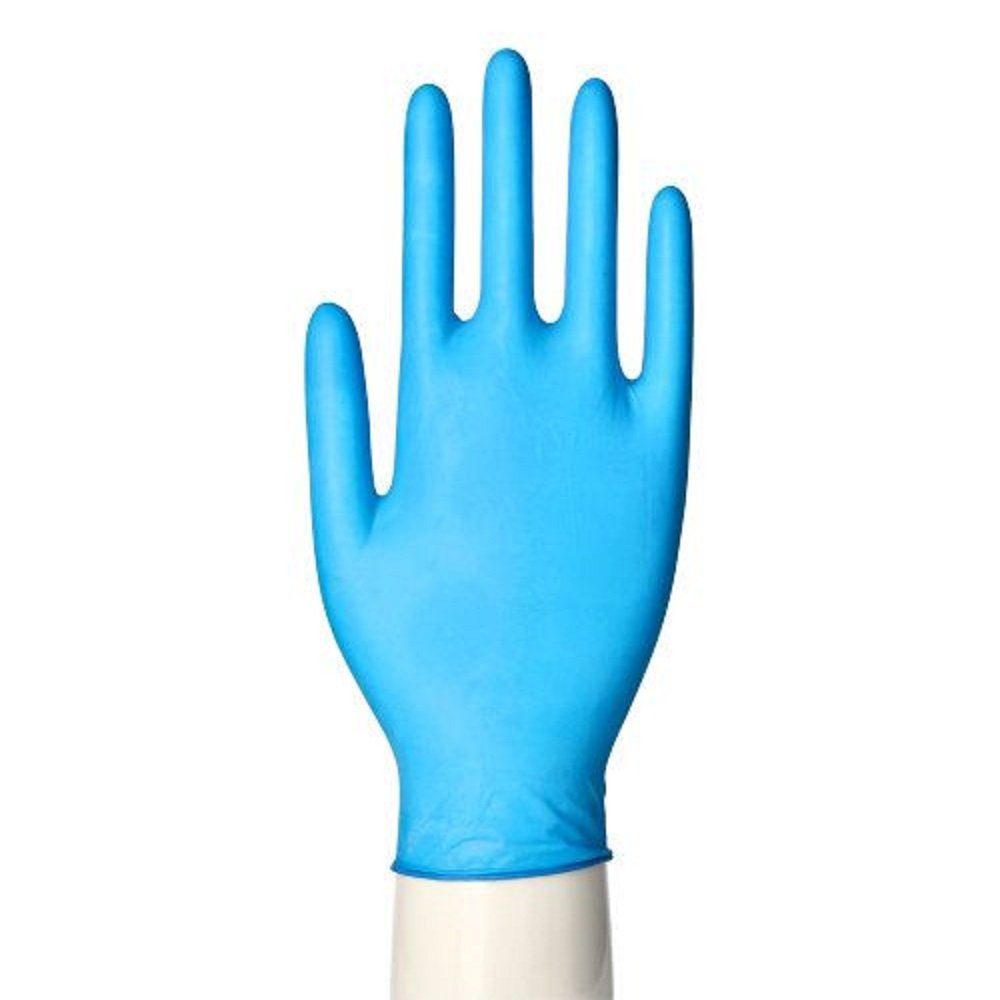 PAPSTAR Latexhandschuhe PAPSTAR 93409 Latexhandschuhe BLUE GRIP puderfrei