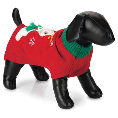 Beeztees Hundepullover Weihnachtspullover Rentier