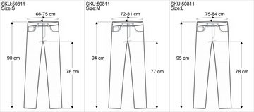 Guru-Shop Hose & Shorts Leggings mit Schlag, Boho Schlaghose - schwarz alternative Bekleidung