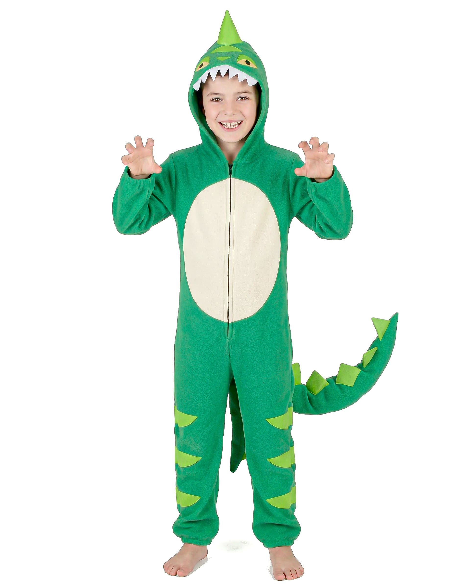 JADEO Kostüm Dinosaurier-Kinderkostüm Kleiner Drachen grün