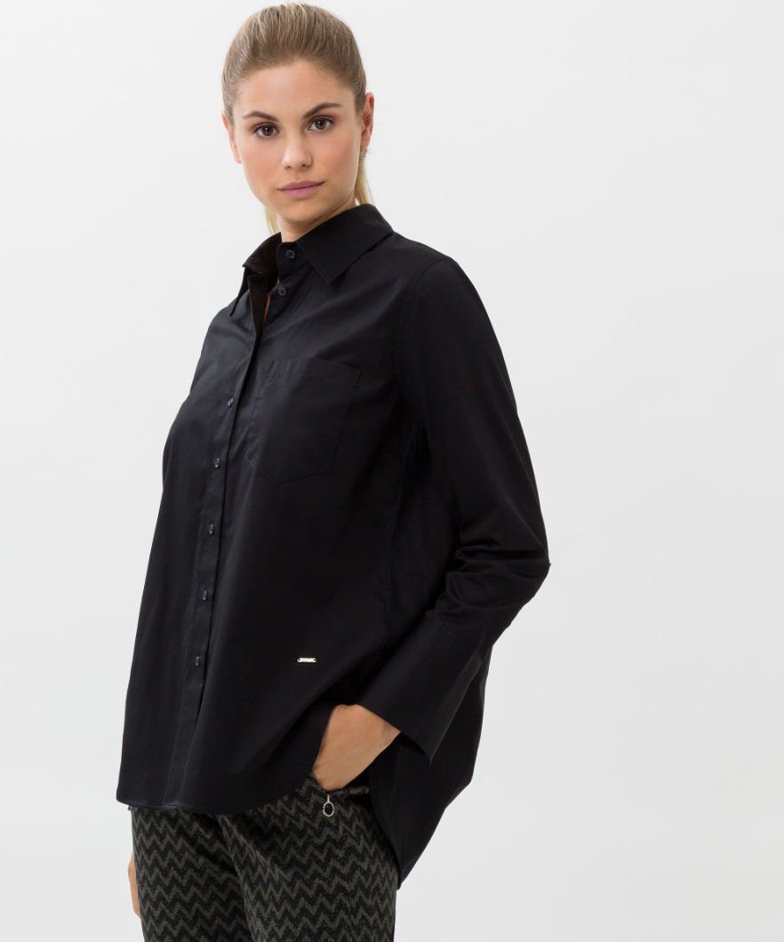 Brax Klassische Bluse Style VICKI, Reine Baumwolle aus feinsten Garnen
