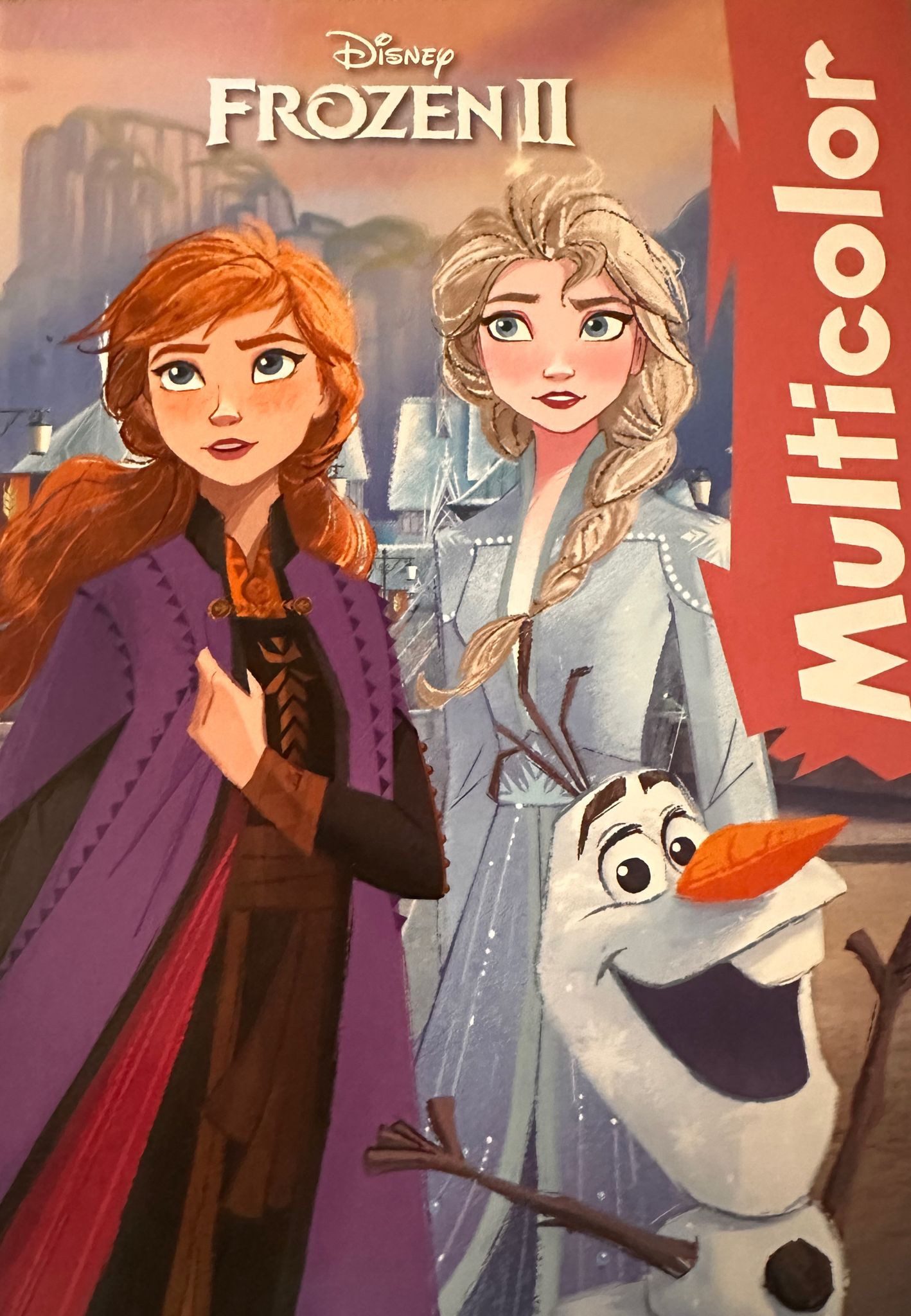 Disney Malblock Frozen die Eiskönigin Malbuch mit Anna, Elsa, Olaf und seine Freunde, mit Anna,Elsa,Olaf und Freunde Geschenk für Kinder Jungen und Mädchen