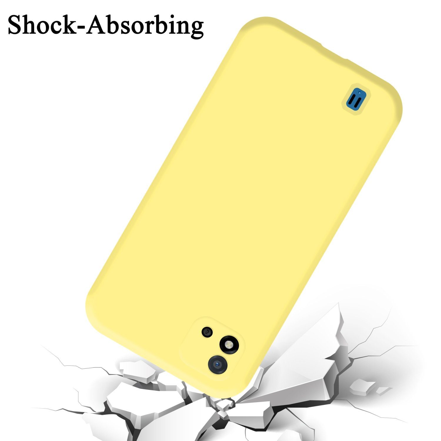 Cadorabo Handyhülle für Realme C11 2021 Hülle Realme C11 2021, Flexible Hülle TPU Silikon Schutzhülle Back Cover Case