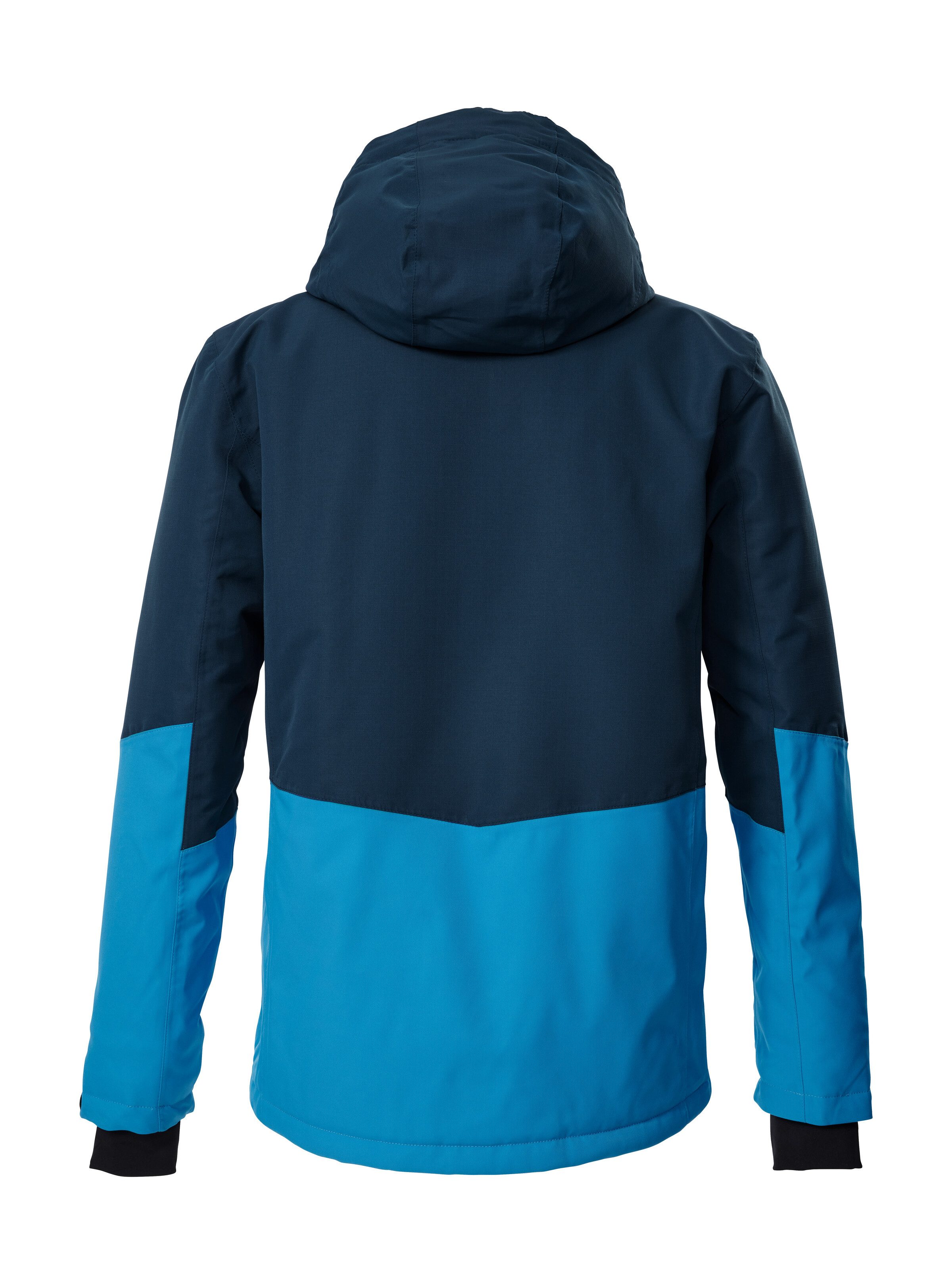 Killtec Skijacke KSW 53 MN SKI JCKT Skijacke: wasserdicht, atmungsaktiv, Colourblock, viele Taschen