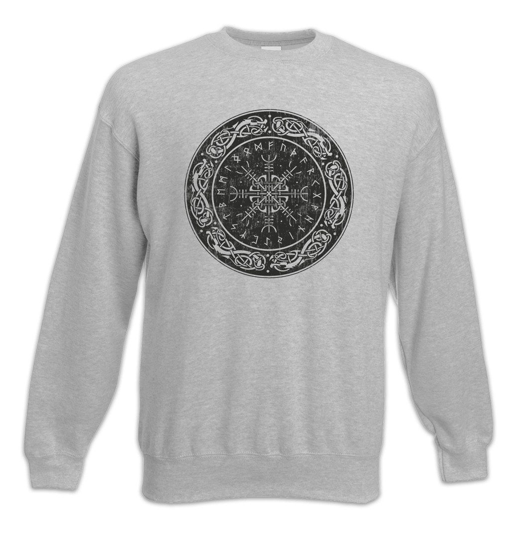 Sweatshirt Viking Shield I Sweatshirt Schild Knoten Walhalla Wikinger Vikings