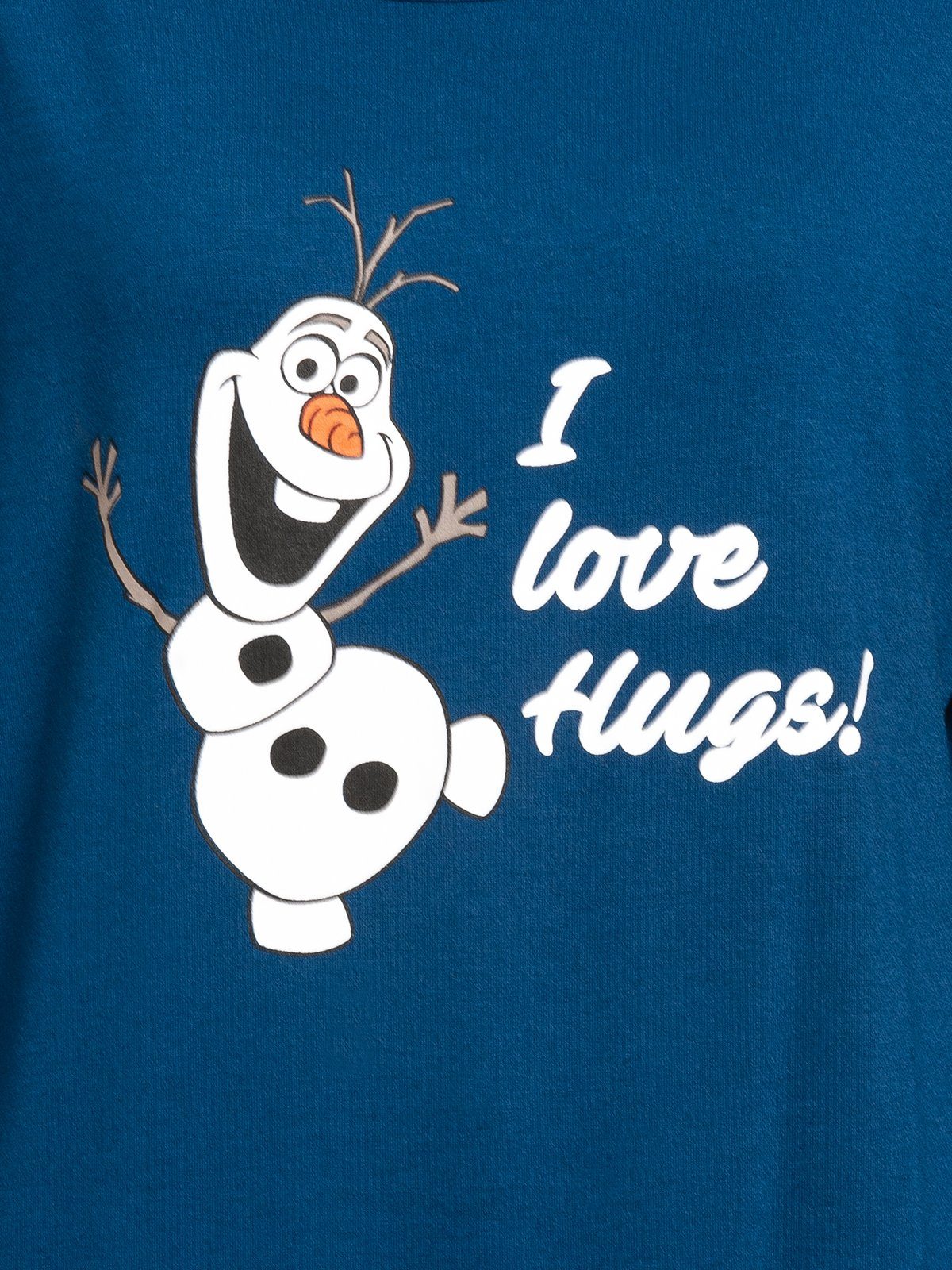 Die Hugs - Eiskönigin I Frozen Disney Olaf Langarmshirt Love