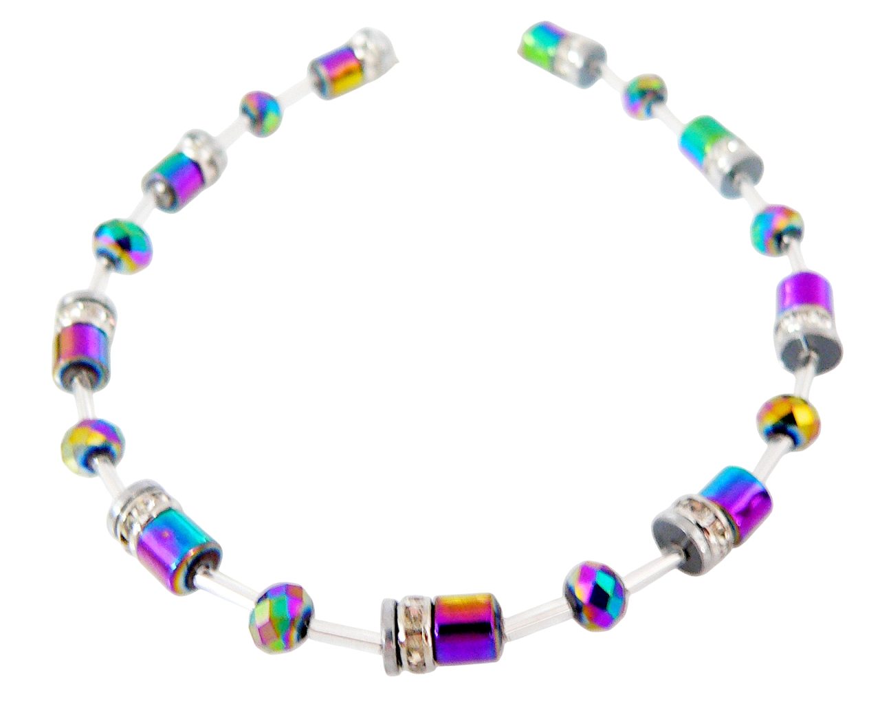 traumschmuck Perlenarmband 607-a Armband Walzen Hämatit günstig online kaufen