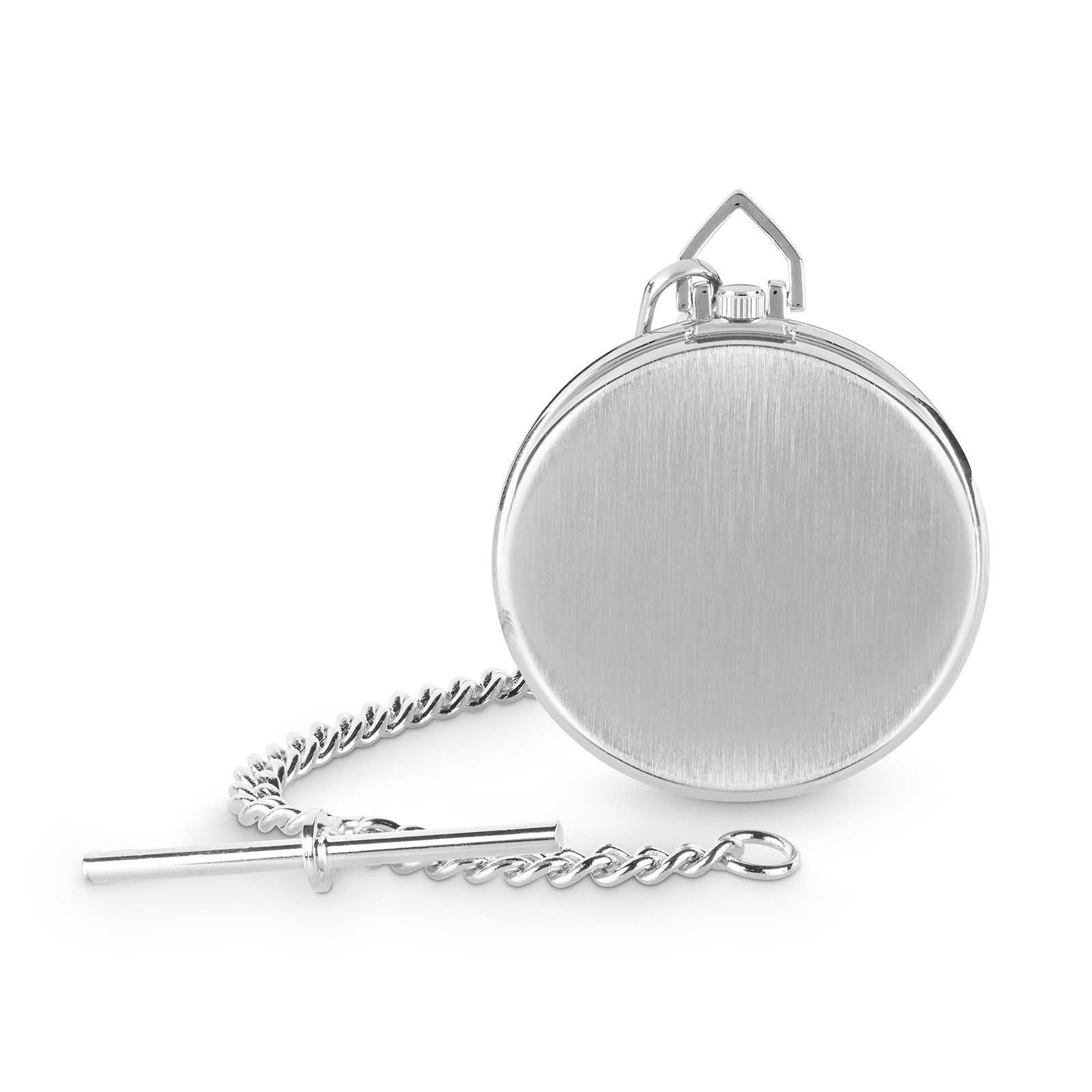 Hermann Jäckle Taschenuhr "Dresden" Quarzwerk, 40 mm, Mineralglas, mit Kett günstig online kaufen