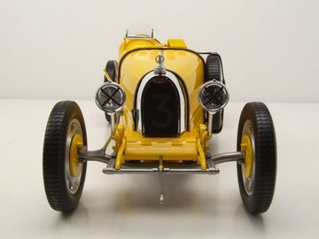 Norev Modelltraktor Bugatti T35 1925 gelb Modellauto 1:12 Norev, Maßstab 1:12