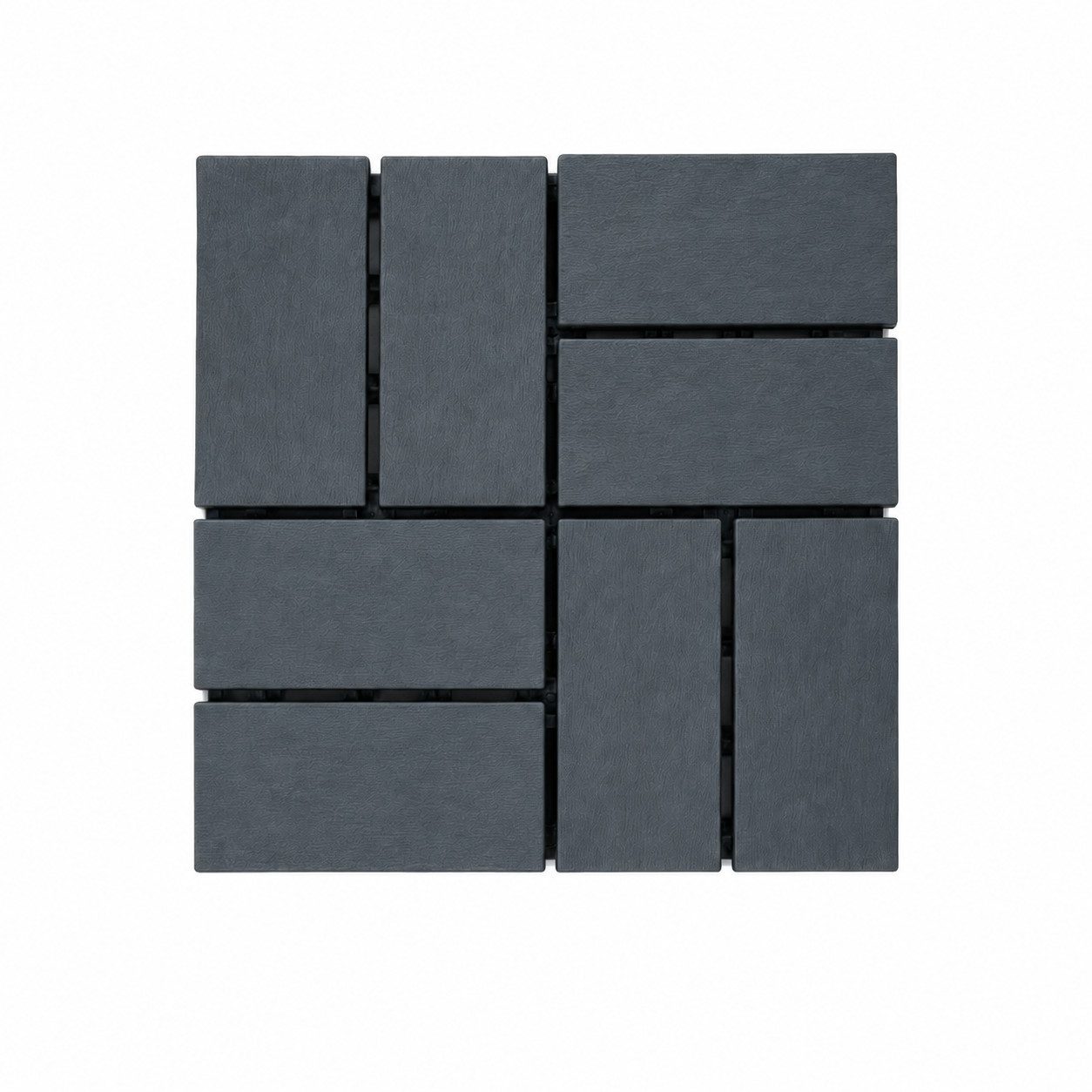 GLIESE POWER Terrassendielen 44 Stück – Balkonbelag für Garten, Terrasse & Wohnbereich, 4,09 m², BxL: je 30,48x30,48 cm, (44-St., Terrassendielen), für Garten, Holzstege, Terrasse, Hof, Wohnzimmer, Schlafzimmer