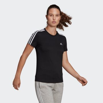 adidas Sportswear T-Shirt LOUNGEWEAR ESSENTIALS SLIM 3-STREIFEN