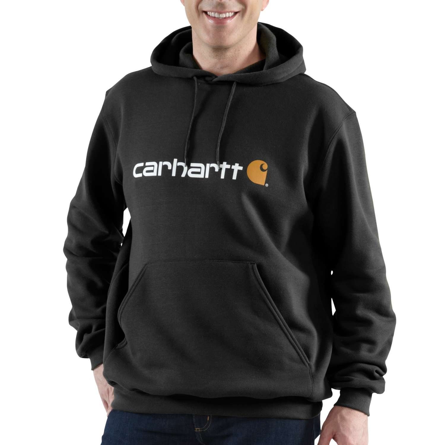 Carhartt Hoodie Loose Fit mit Logo-Aufdruck günstig online kaufen