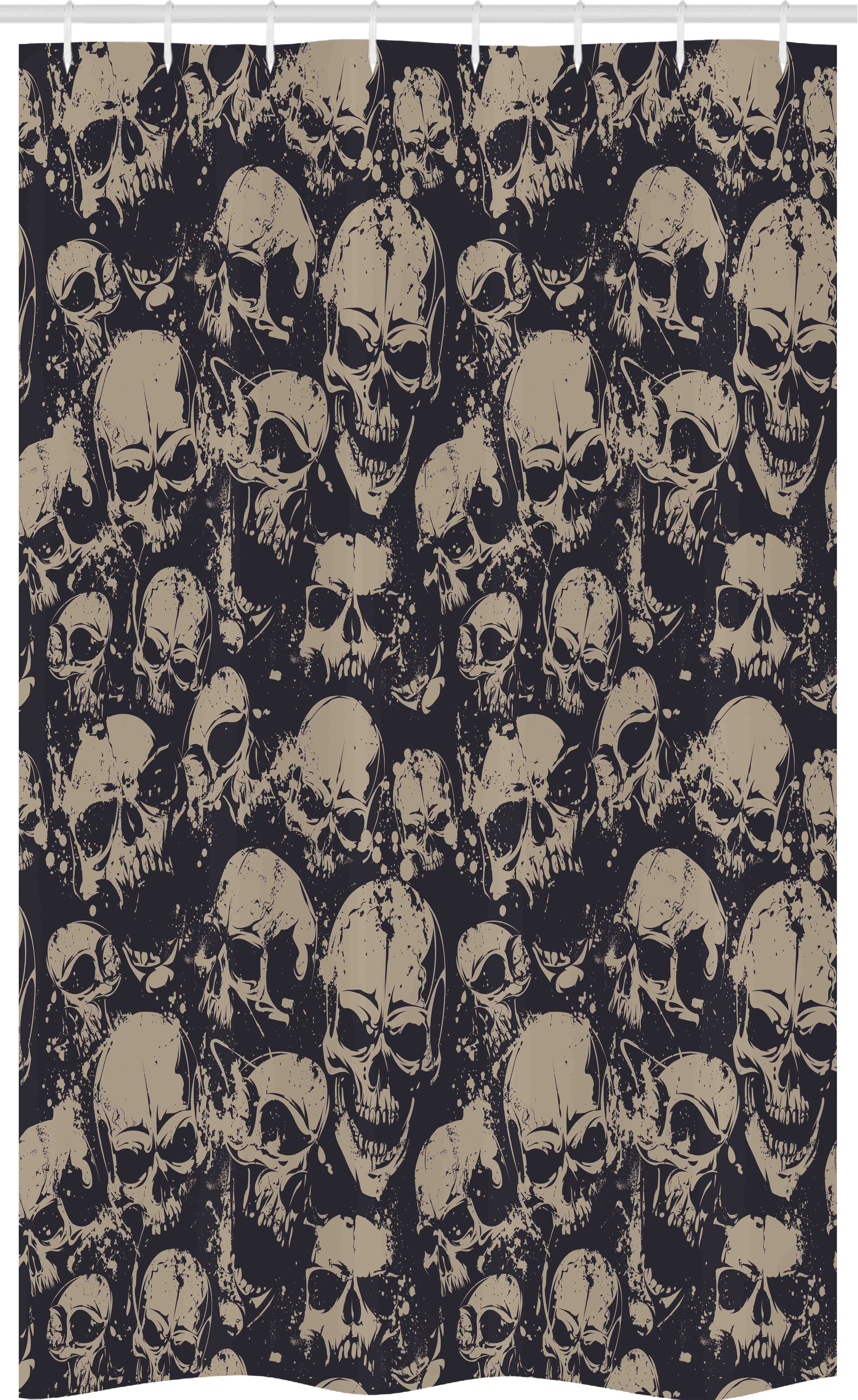 Abakuhaus Duschvorhang Badezimmer Deko Set aus Stoff mit Haken Breite 120 c günstig online kaufen