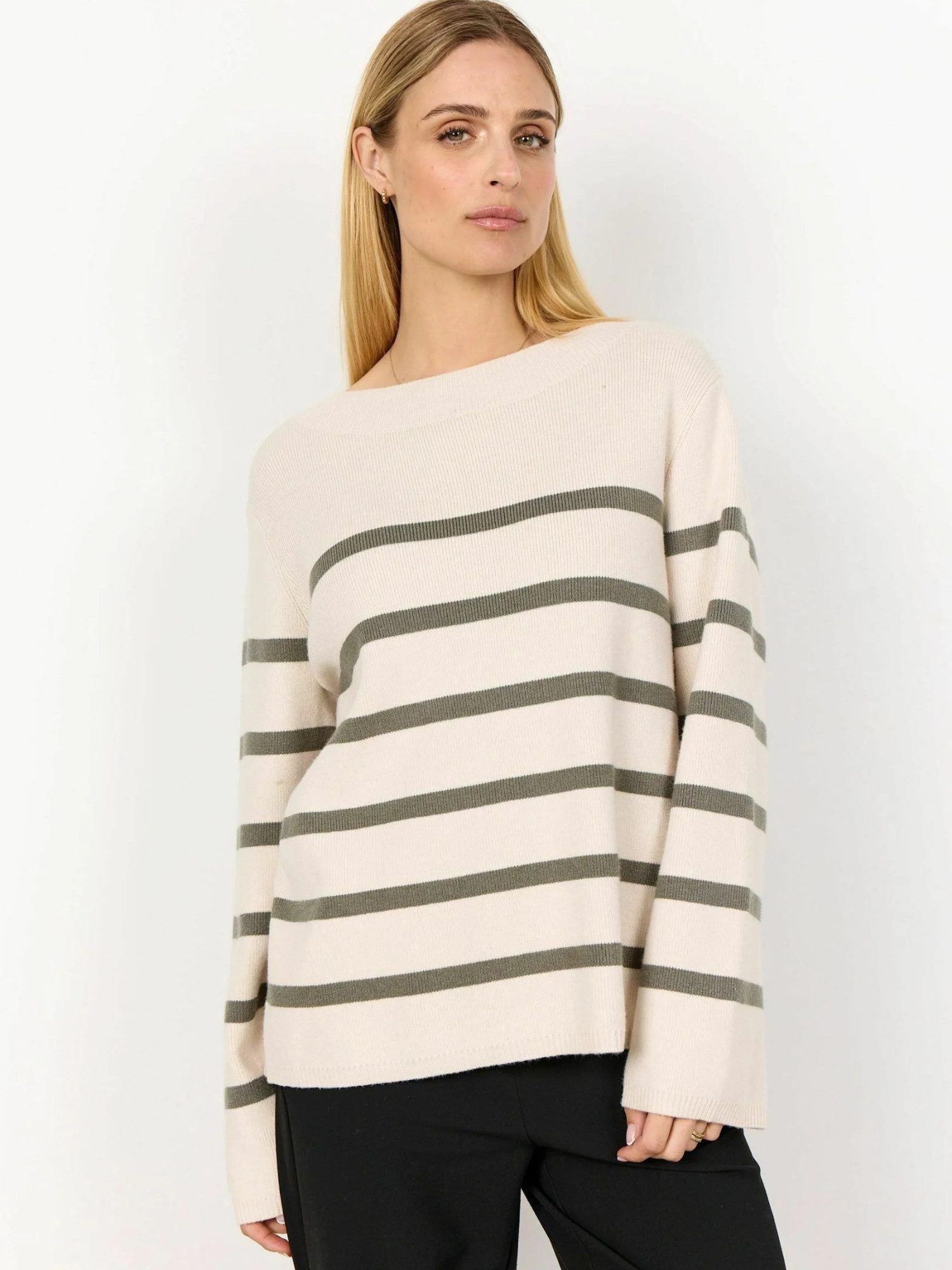 soyaconcept Strickpullover Soya Concept Jumper SC-KANITA STRIPE 21.
