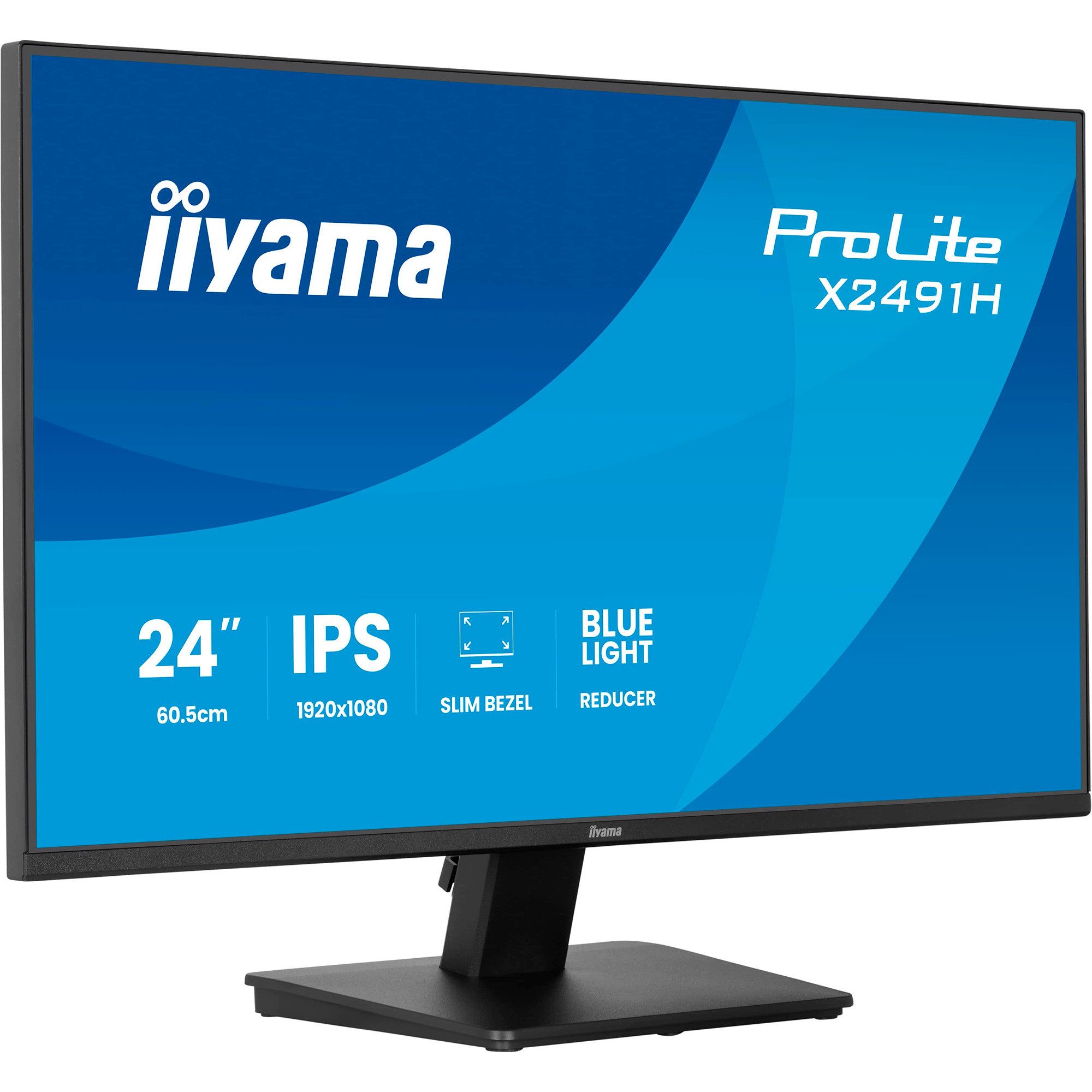 Iiyama iiyama ProLite X2491H-B1, LED-Monitor, (FullHD, TFT-Monitor (1920 x 1080 px)
