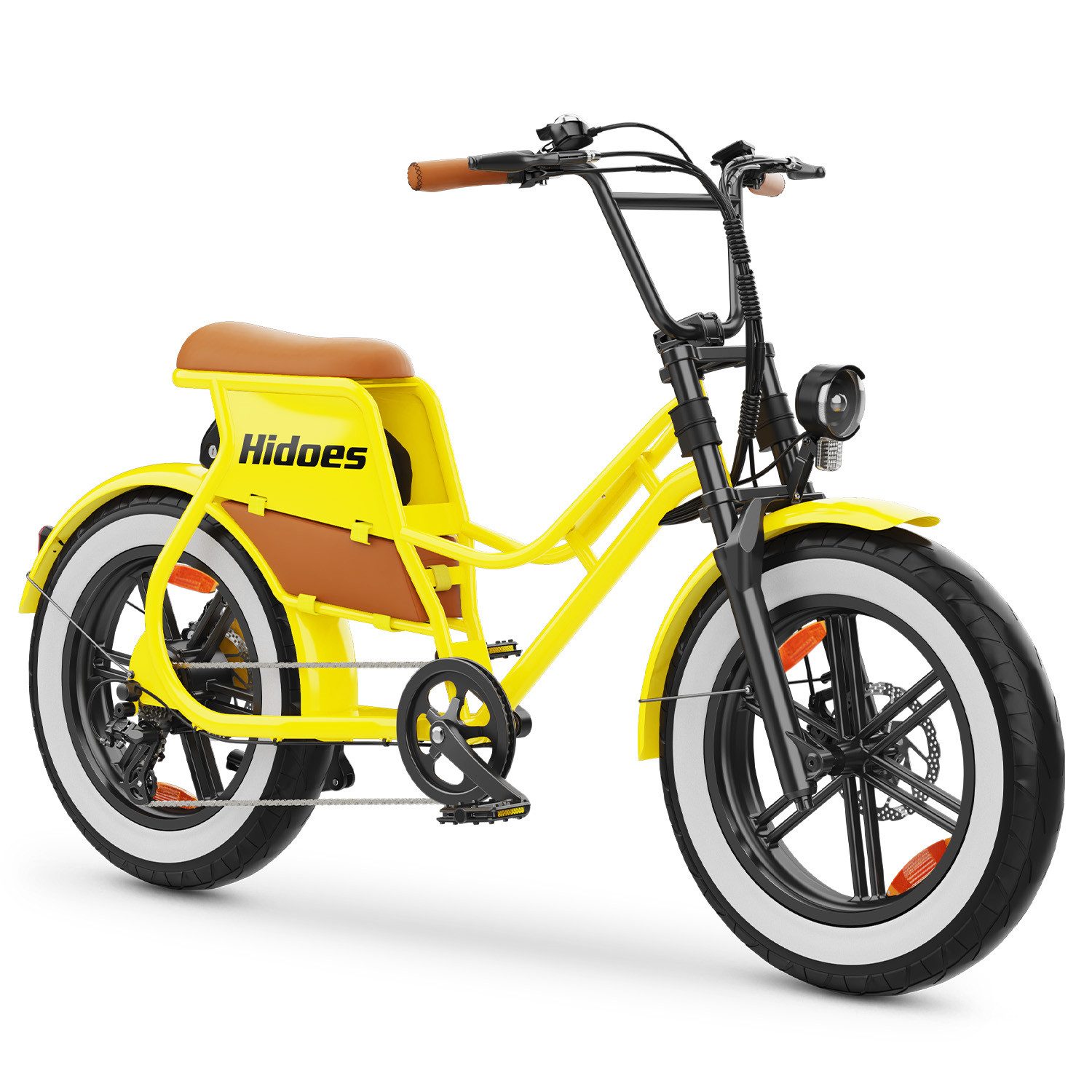 Vankel E-Bike 48V 17Ah 816Wh 140km Reichweite 20x4,0Reifen Shimano 7Gang Farbdisplay, Heckmotor