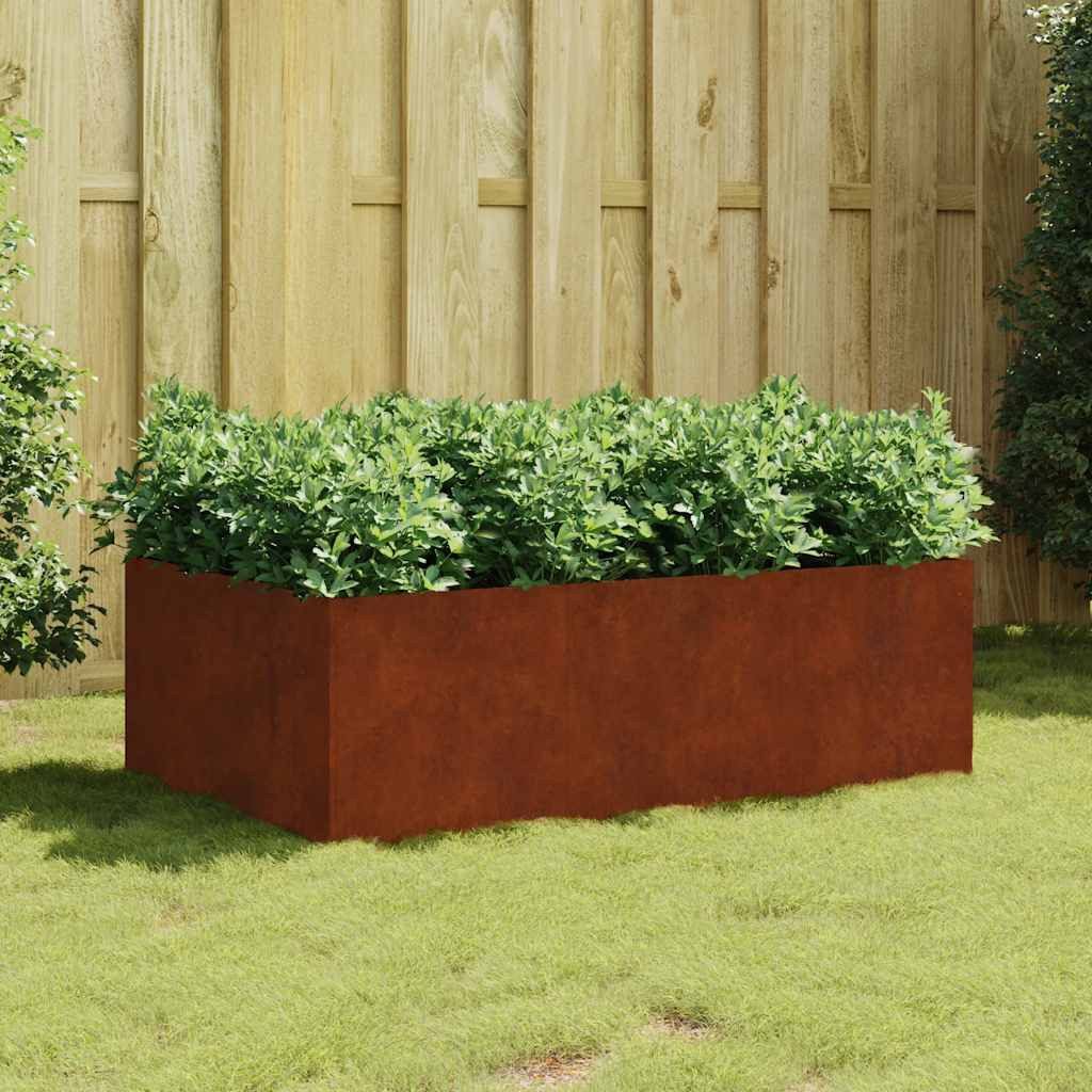 vidaXL Hochbeet Hochbeet 120x80x40 cm Cortenstahl (1 St) – Bild 2 von 5