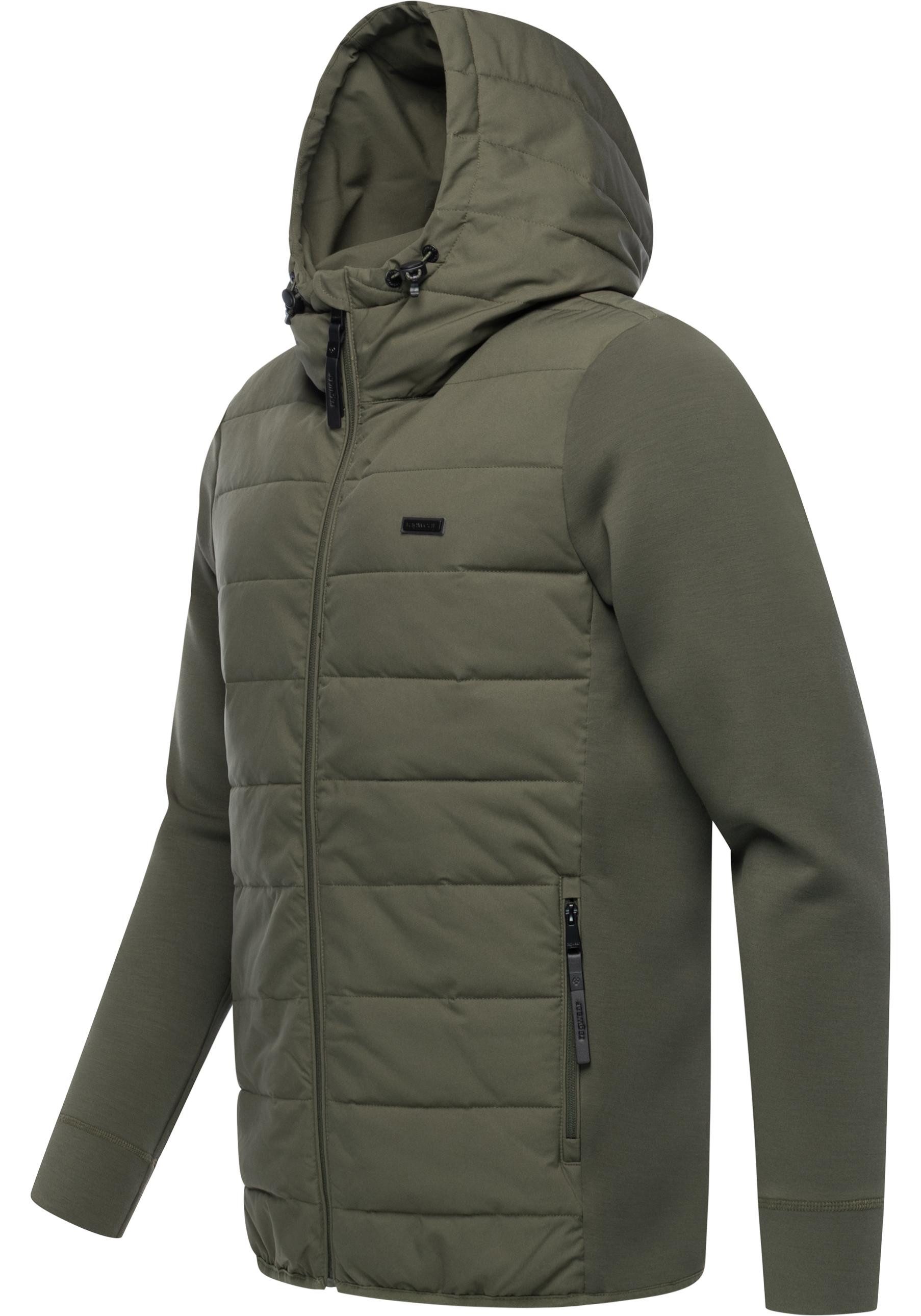 Ragwear Steppjacke Rendy Tech YOUMODO Gesteppte Herren Outdoorjacke mit weichen Ärmeln