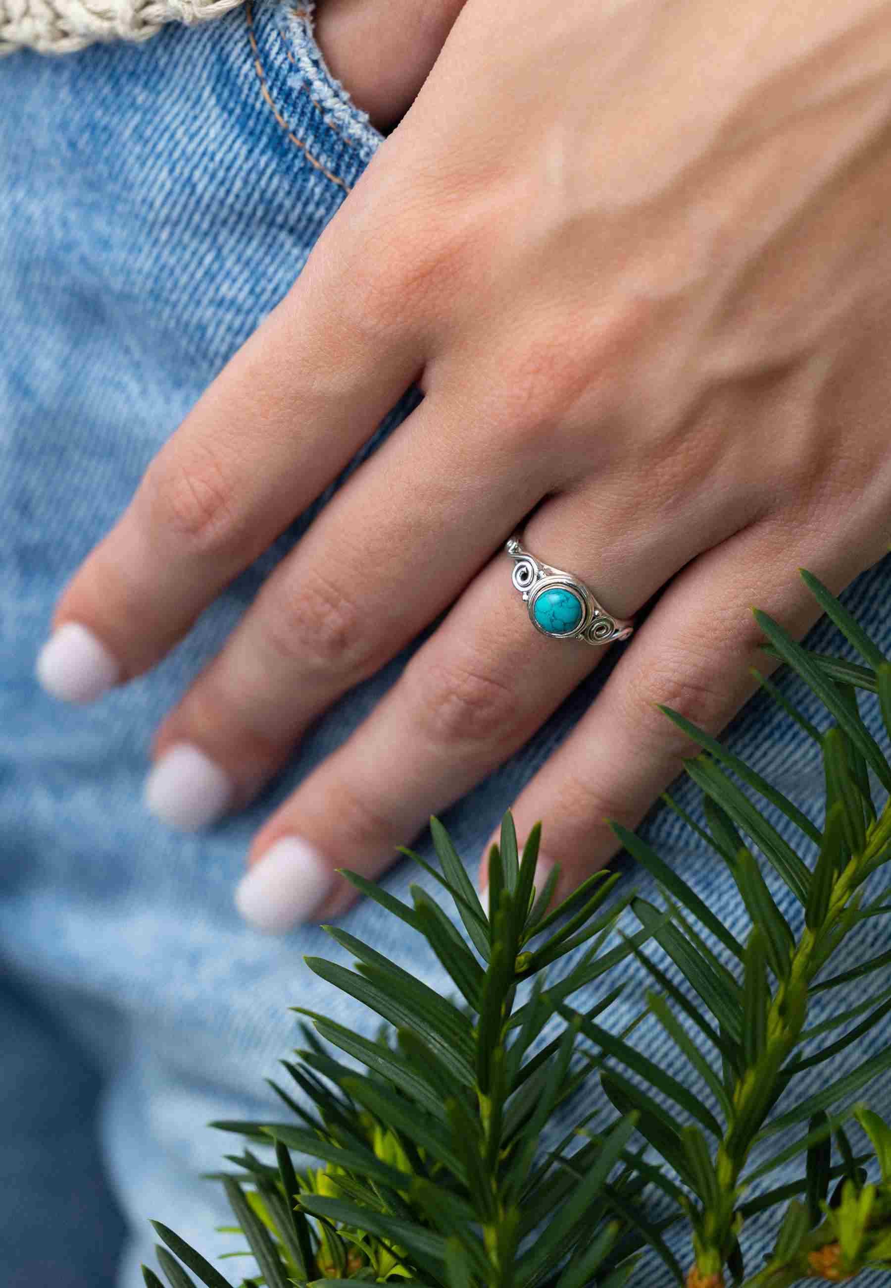 mantraroma Silberring KINURI aus 925 Silber günstig online kaufen