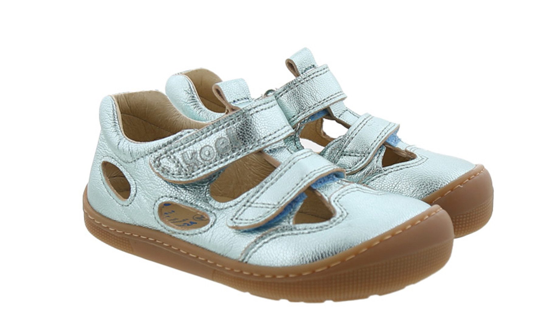 Koel Sandalen Deen Metalalic Barfußschuhe Barefoot Leder Sandalette