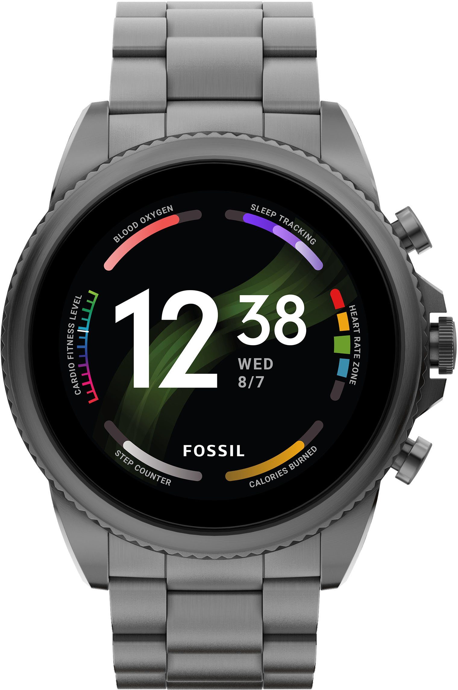 Fossil Smartwatches GEN 6, FTW4059 Smartwatch (Wear OS by Google),  Kompatibel ab Android 6+ (ausgenommen Go Edition) und iOS 12+