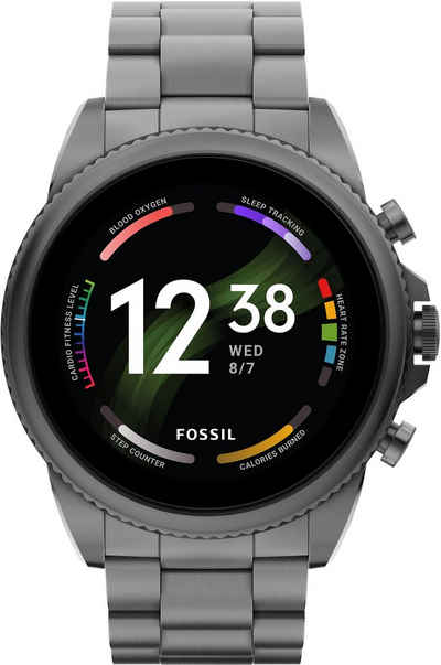 Fossil Smartwatches GEN 6, FTW4059 Smartwatch (Wear OS by Google)
