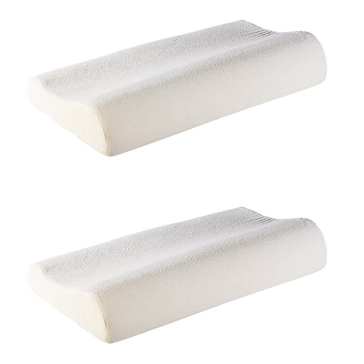 Kopfkissen Total Support Pillow Nackenstützkissen mit Memory Effekt, Restform®, Füllung: 100 % Polyurethan, Bezug: 1, Seitenschläfer, Rückenschläfer, Bauchschläfer, 1-tlg., Memory Foam Technology