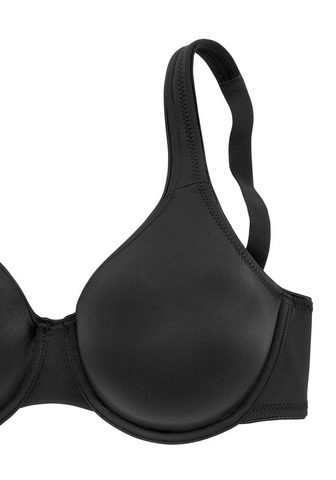 LASCANA Krūtinę mažinanti liemenėle su lankeliai ir nahtlosen Cups iš seidiger Microfaser Basic Dessous