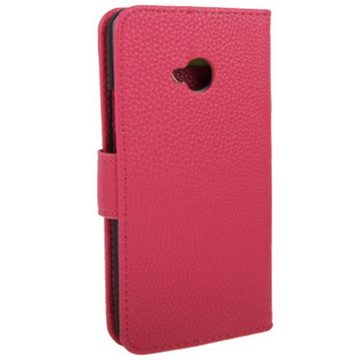 König Design Handyhülle HTC One, HTC One Handyhülle Backcover Rosa