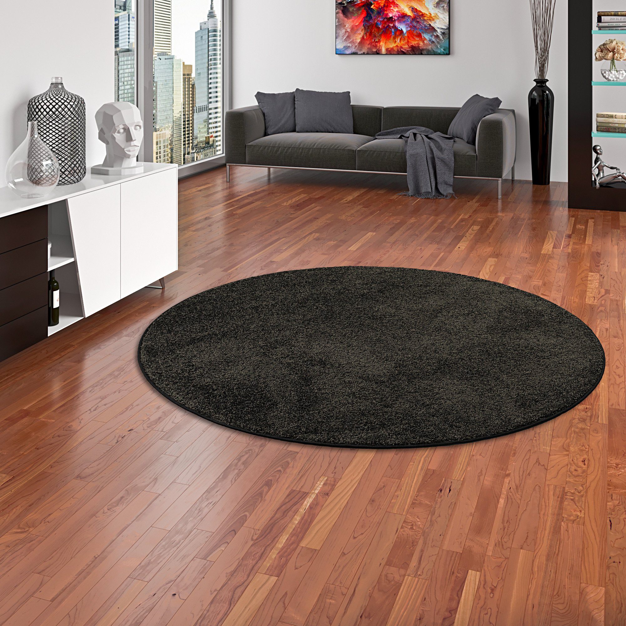 Snapstyle Veloursteppich Hochflor Velours Teppich Mona günstig online kaufen