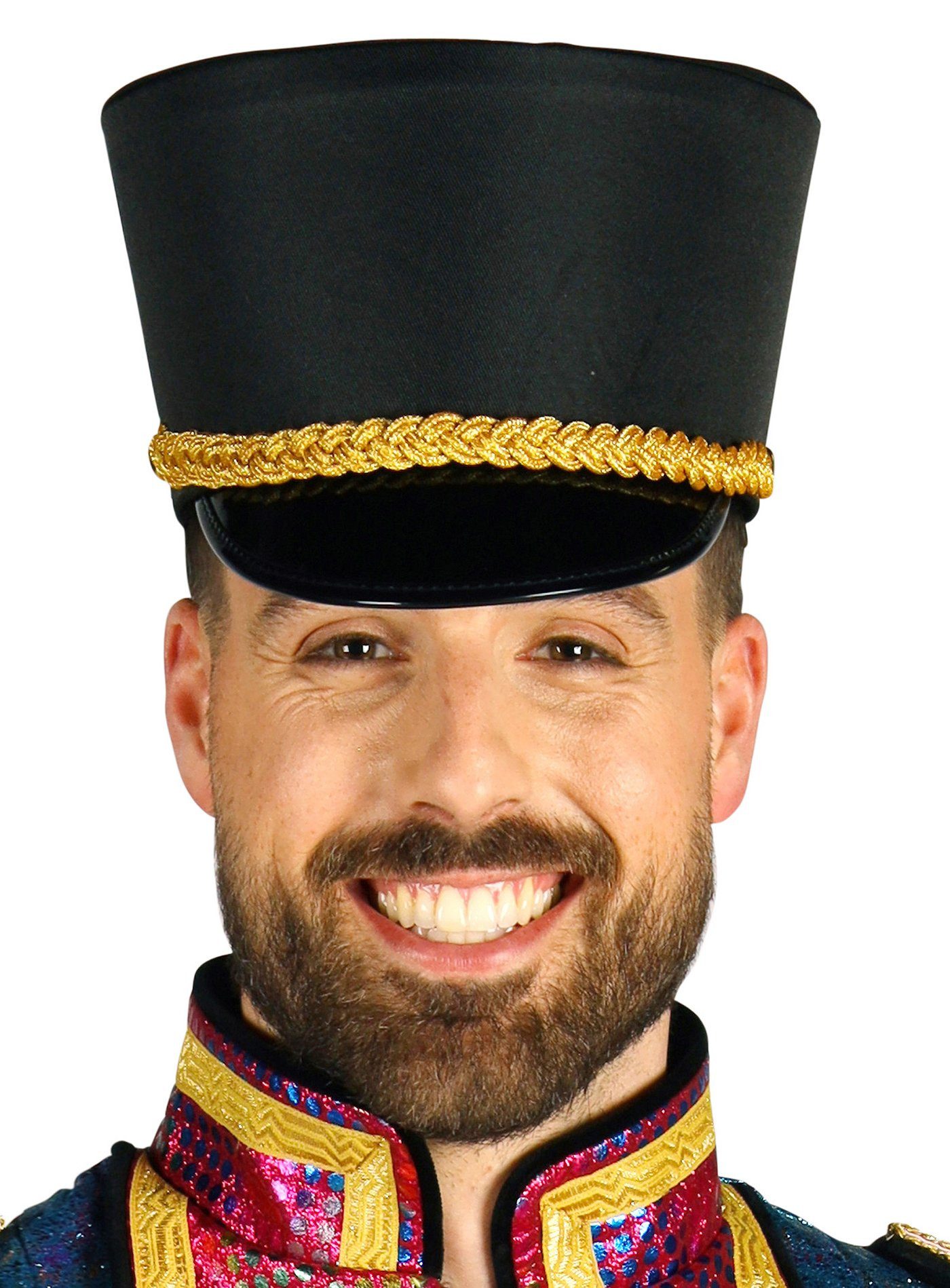 thetru Kostüm Tschako Militärmütze, Der Vorläufer aller Schirmmützen!