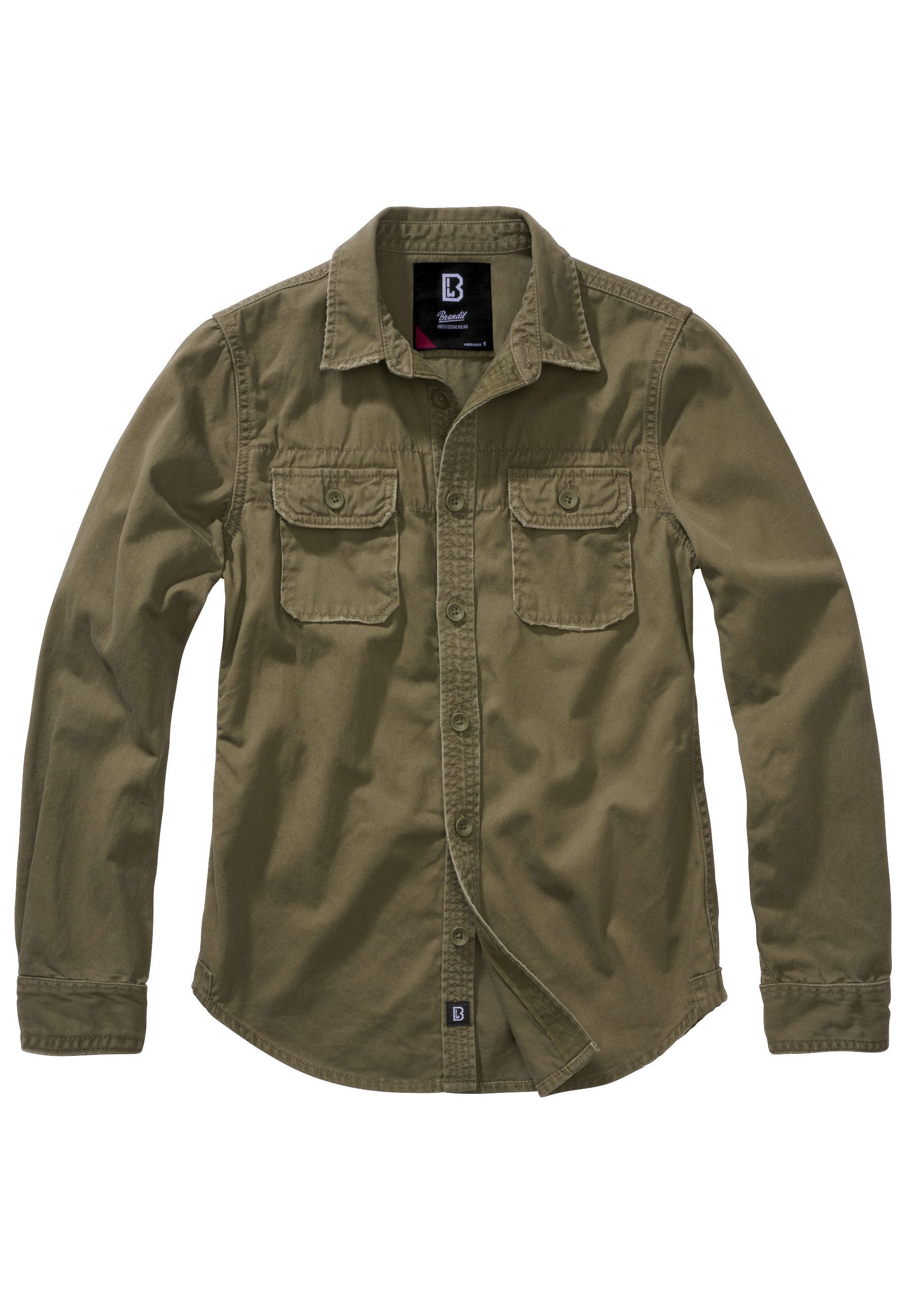 Brandit Langarmshirt Brandit Damen Ladies Vintageshirt Longsleeve (1-tlg)