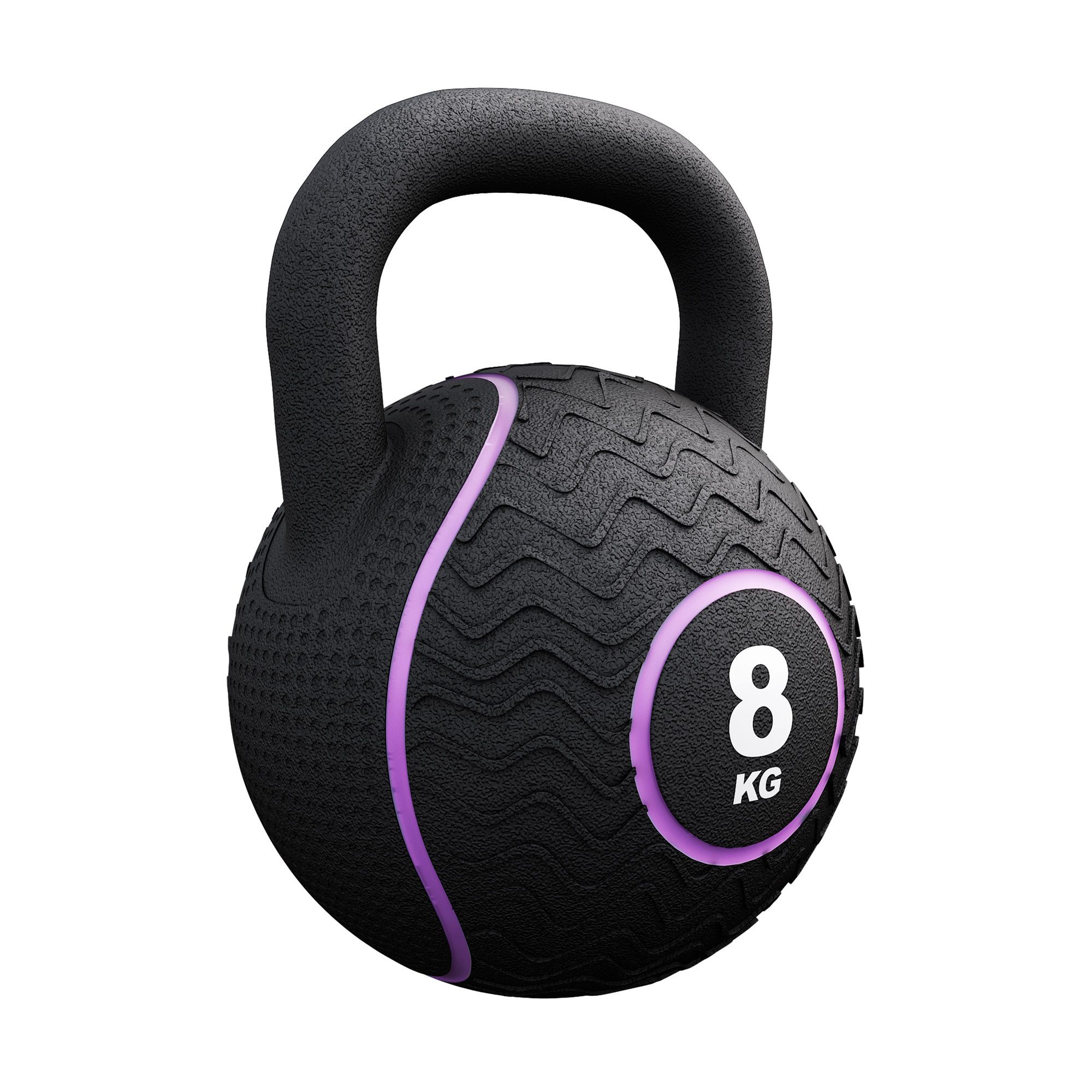 GORILLA SPORTS Kettlebell Kettlebell Gummi 4–20 kg, Bodenschutz, Functional Training