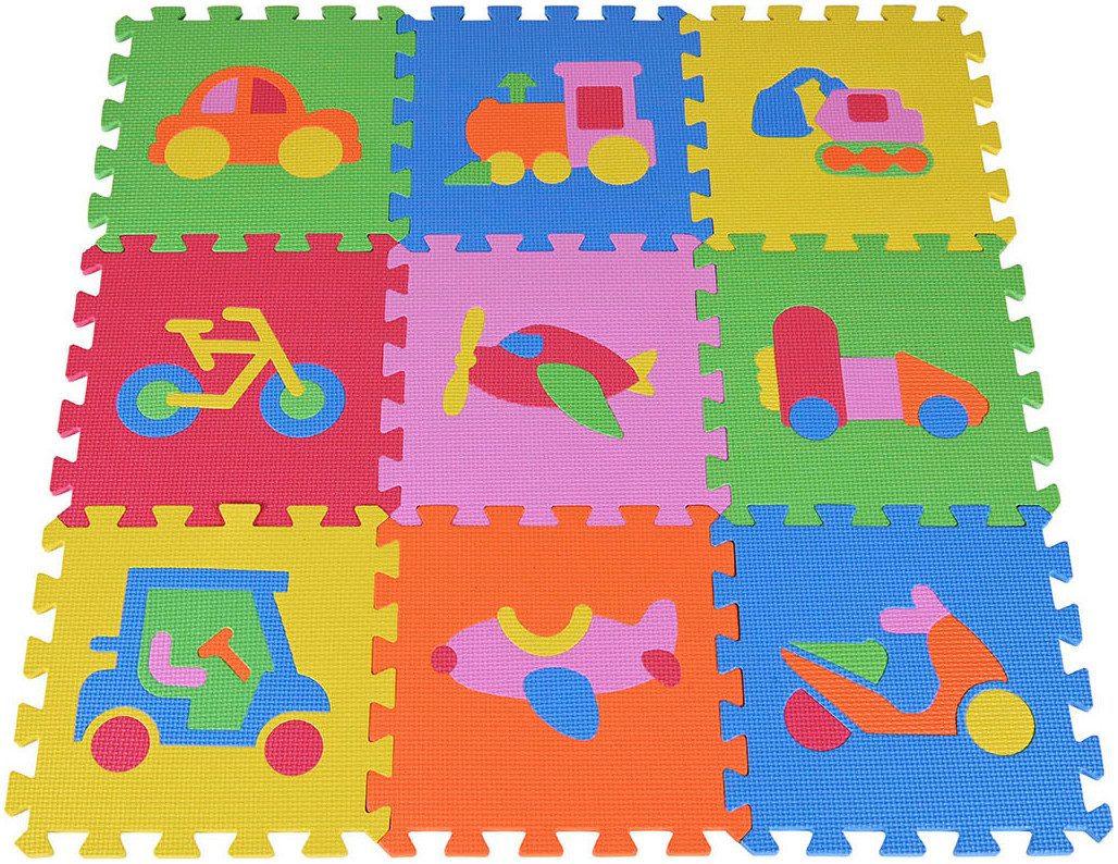 Knorrtoys® Puzzle Verkehr, 9 Puzzleteile, Puzzlematte, günstig online kaufen
