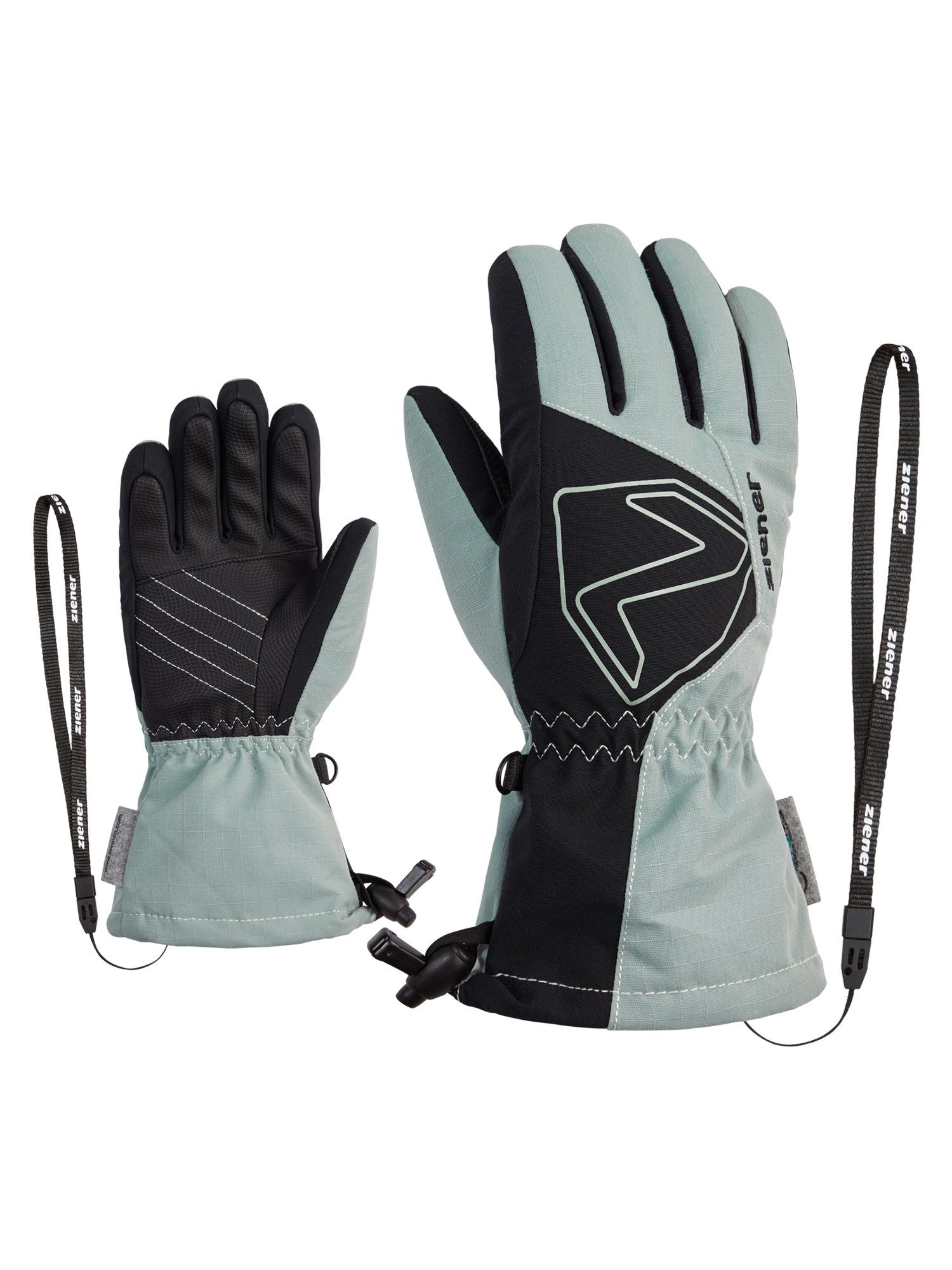 Neuheiten Ziener Skihandschuhe LAVAL AS(R) AW grau