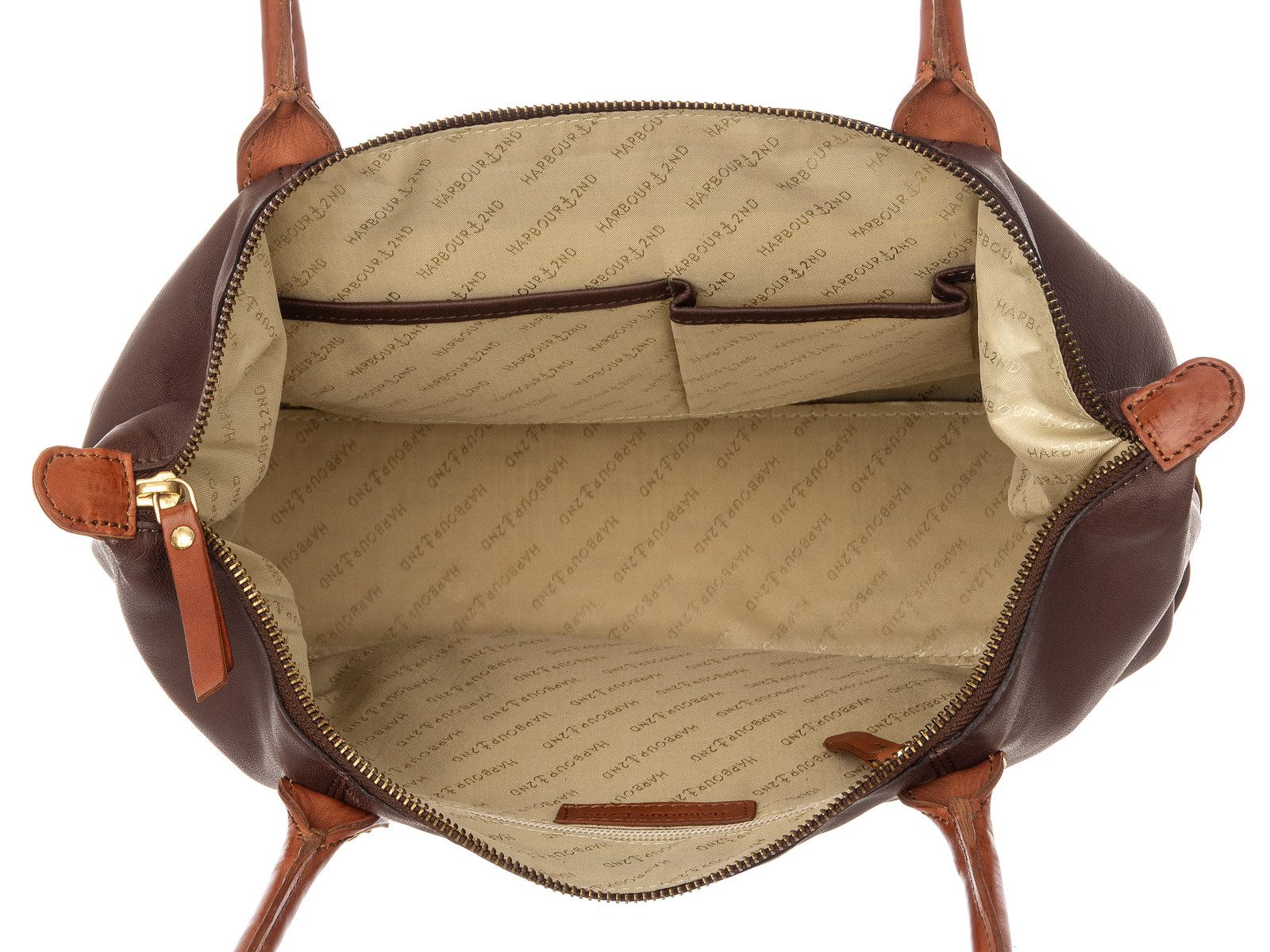 HARBOUR 2nd Shopper VM.15109 Totebag style vm Lucia L (1-tlg), Leder