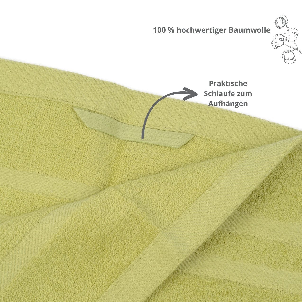 liebling Duschtuch Borkum, 100% Baumwolle, mit günstig online kaufen