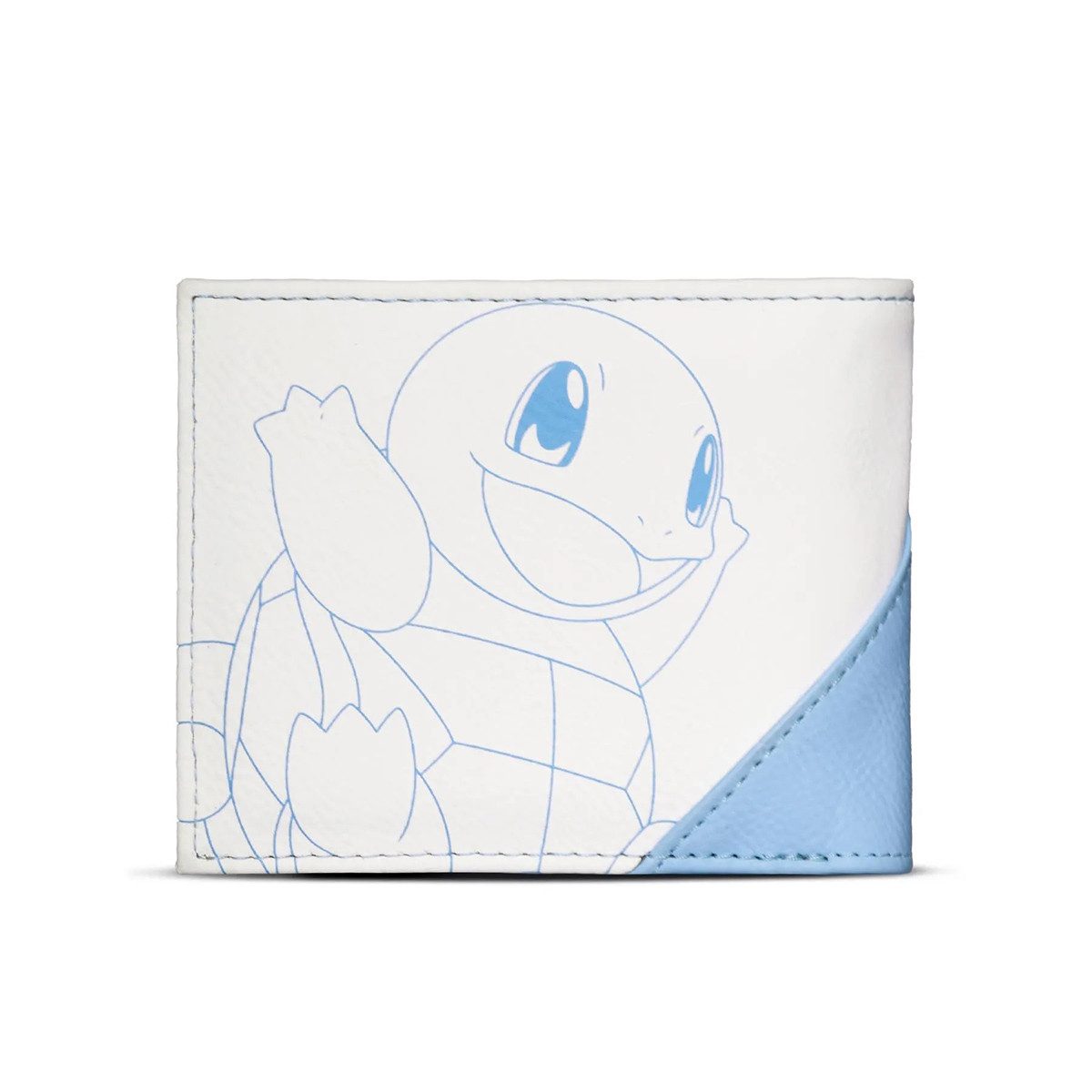 POKÉMON Geldbörse Squirtle Schiggy, Bifold Geldbeutel Portemonnaie