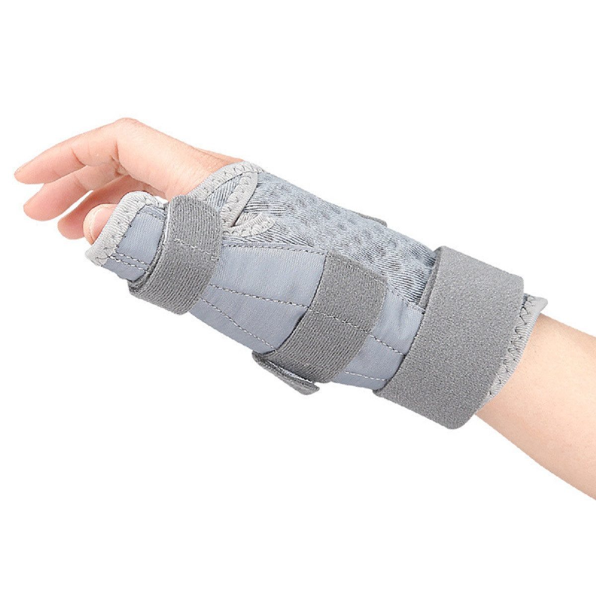 COOL-i ® Handbandage Daumenbandage mit Handgelenkstütze,verstellbare Daumenschiene, mit Doppelstütze, atmungsaktiv & stabilisierend