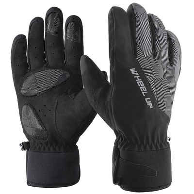 MidGard Skihandschuhe winddicht Fahrrad-Handschuhe mit Touchscreen Funktion Winterhandschuhe