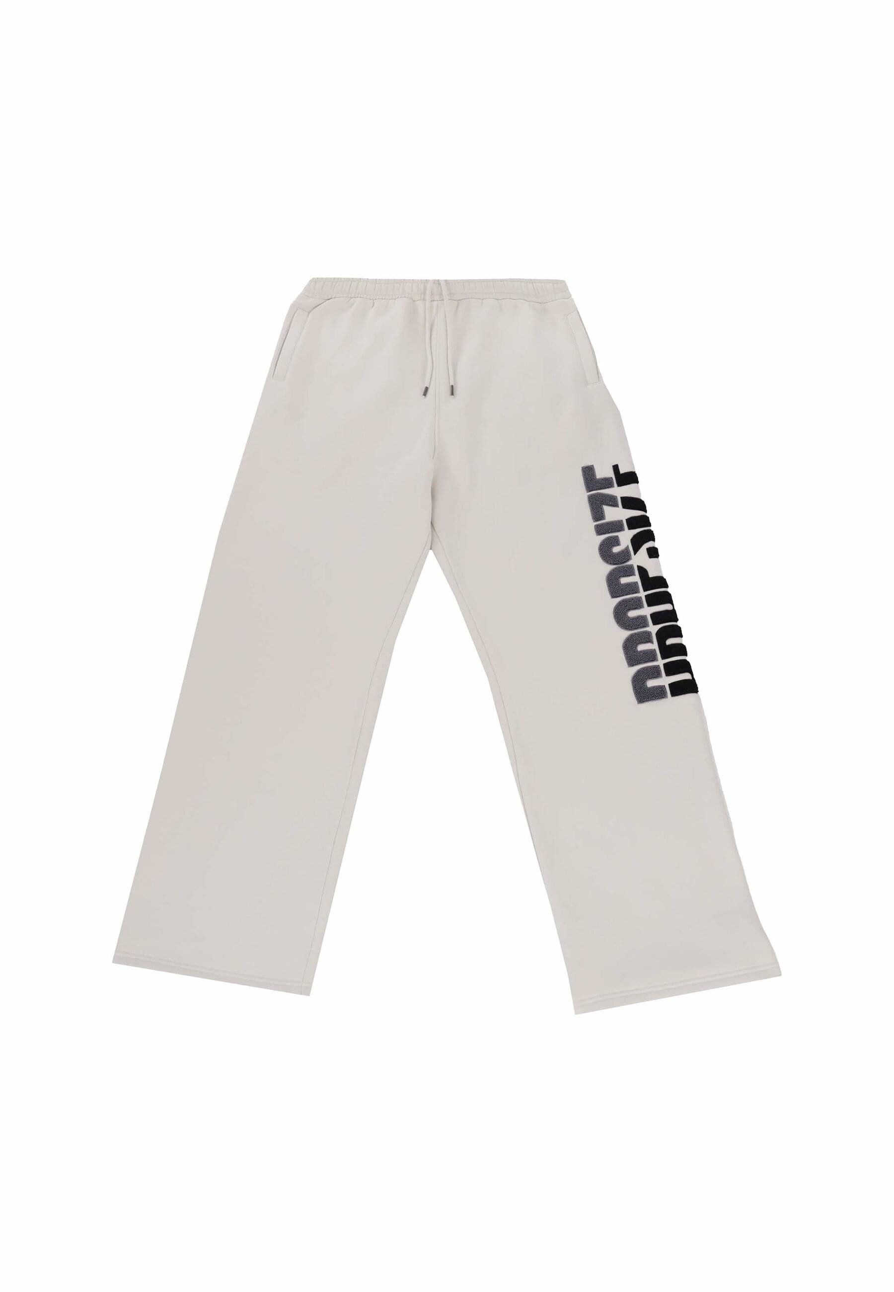 Dropsize Jogginghose Dropsize SPLIT FROTTEE EMBO SWEATPANT (1-tlg)
