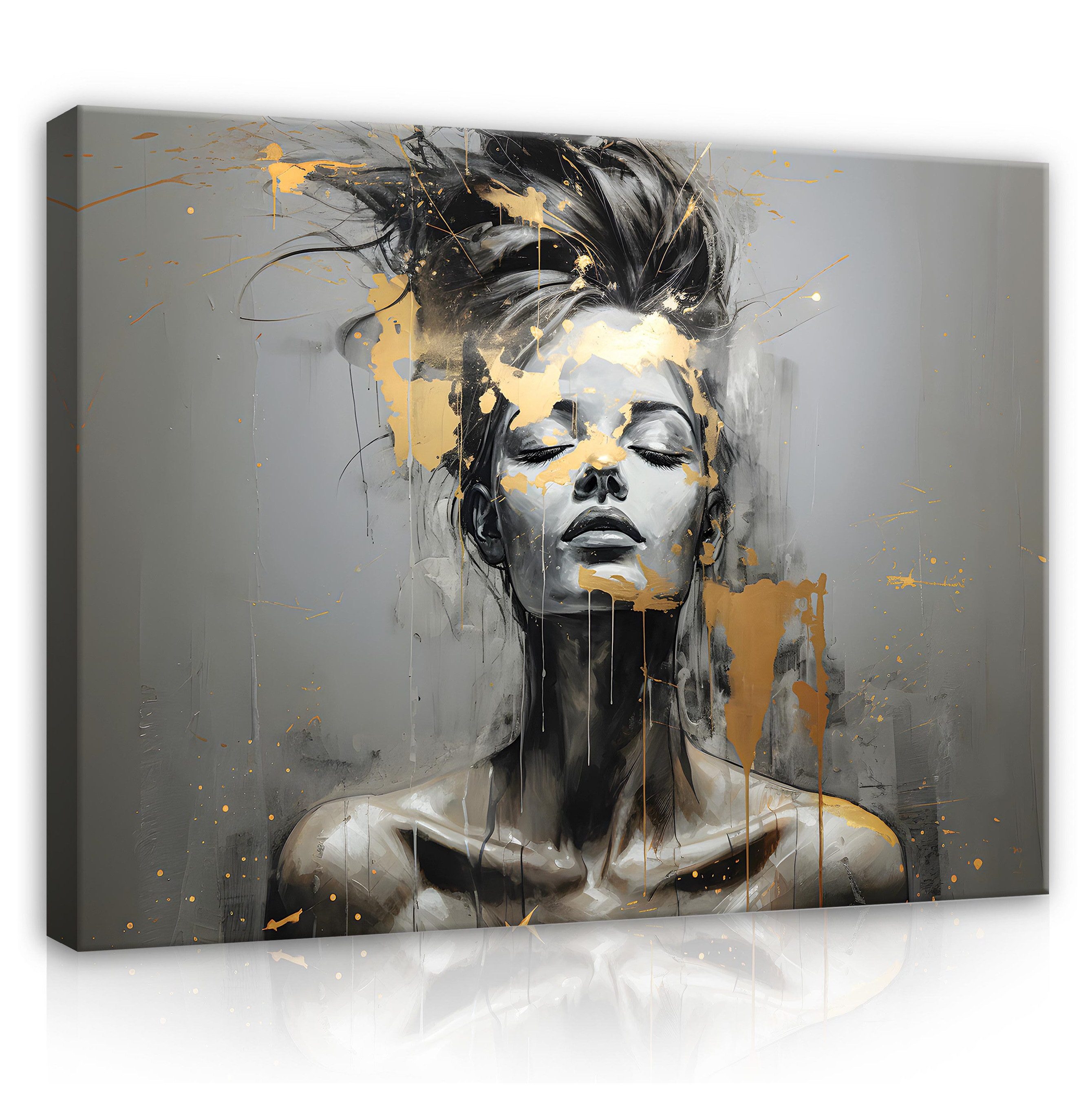 Wallarena Leinwandbild Abstrakt Modern Wandbilder Wand günstig online kaufen