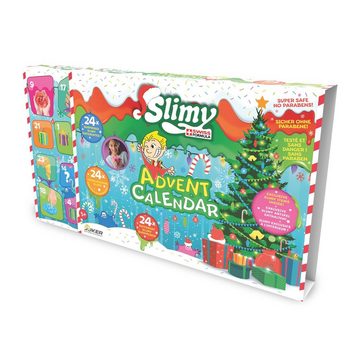 Slimy® Knete Adventskalender (Doppelpack, 2-tlg., 2 x 879 Gramm), mit 24 verschiedenen Slime Spielmassen