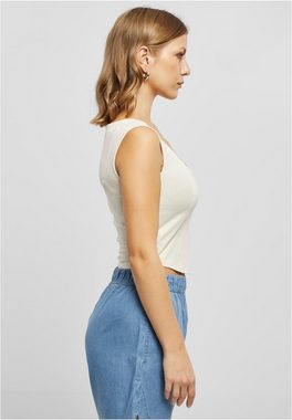 URBAN CLASSICS T-Shirt Damen Ladies Short Corsage Top (1-tlg)