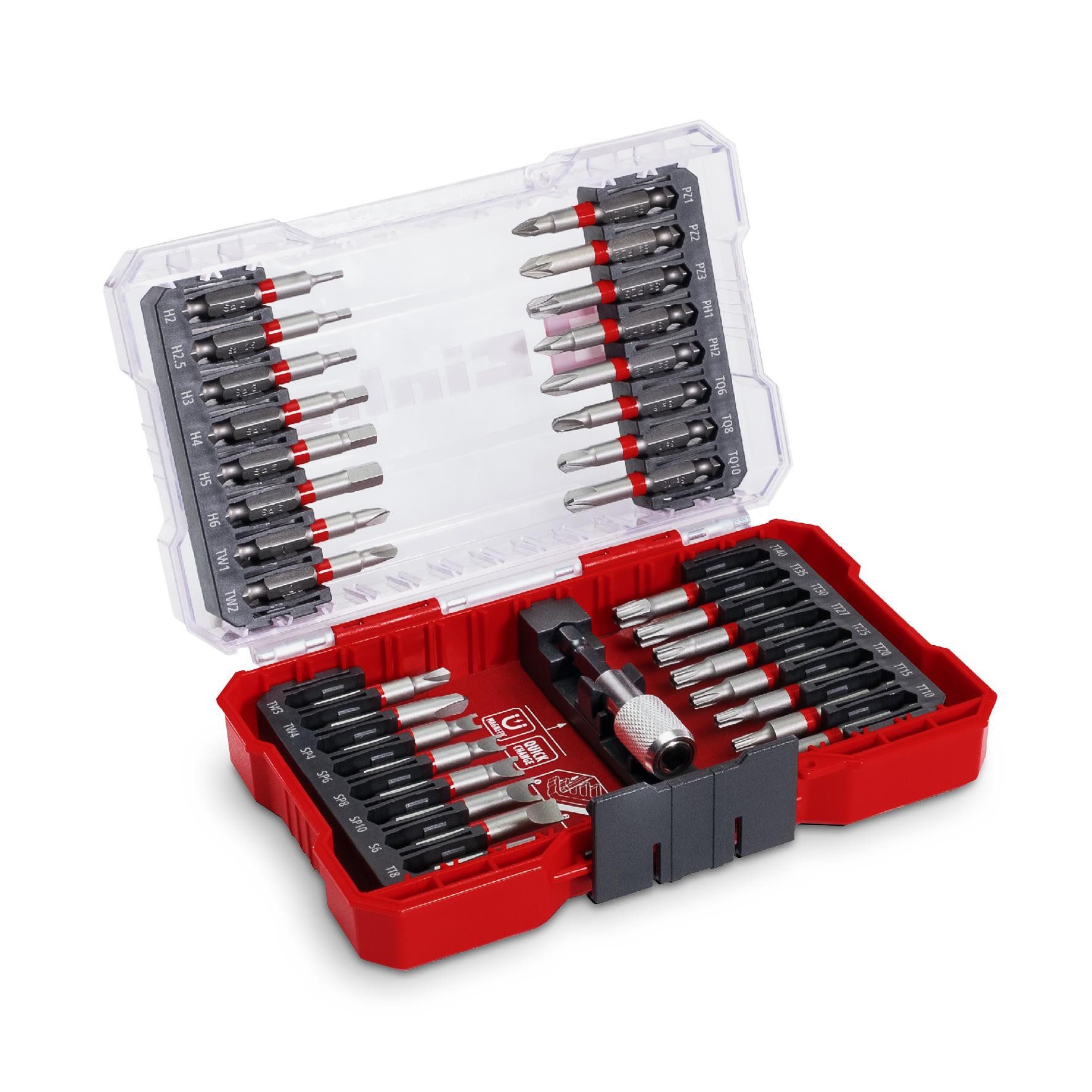 Bit-Set Einhell M-CASE Bitkassette 33 tlg LS