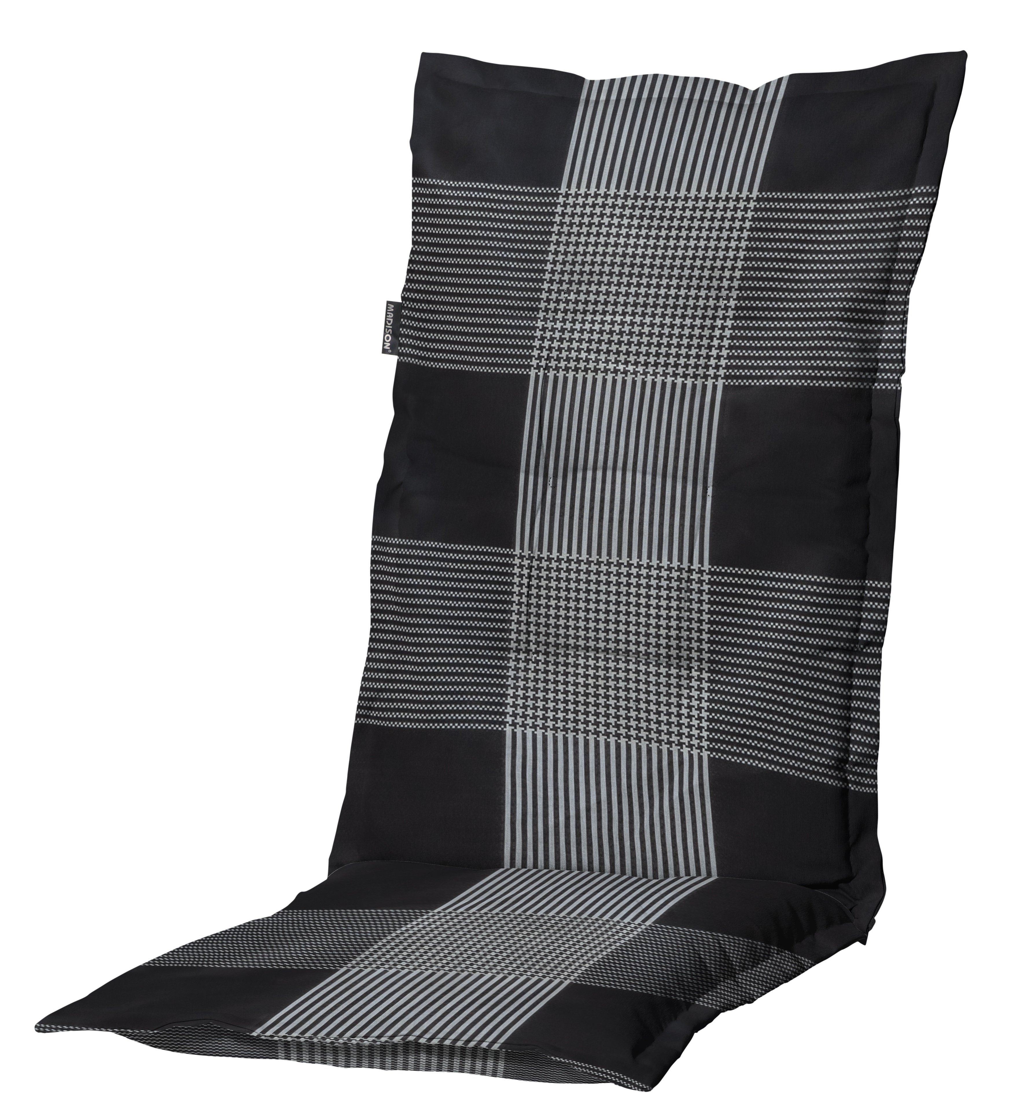 Madison Hochlehnerauflage C 184 Tom grey Gartenstuhl Auflagen Kissen Polste günstig online kaufen